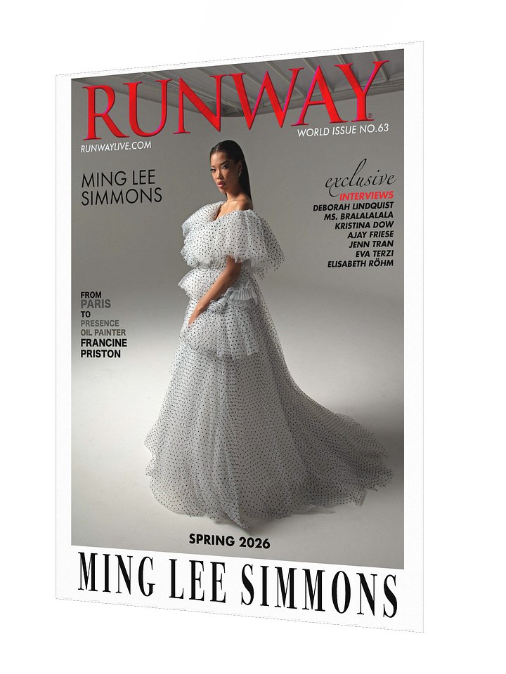 Runway Magazine Spring 2026 Poster – Ming Lee Simmons product image (3)