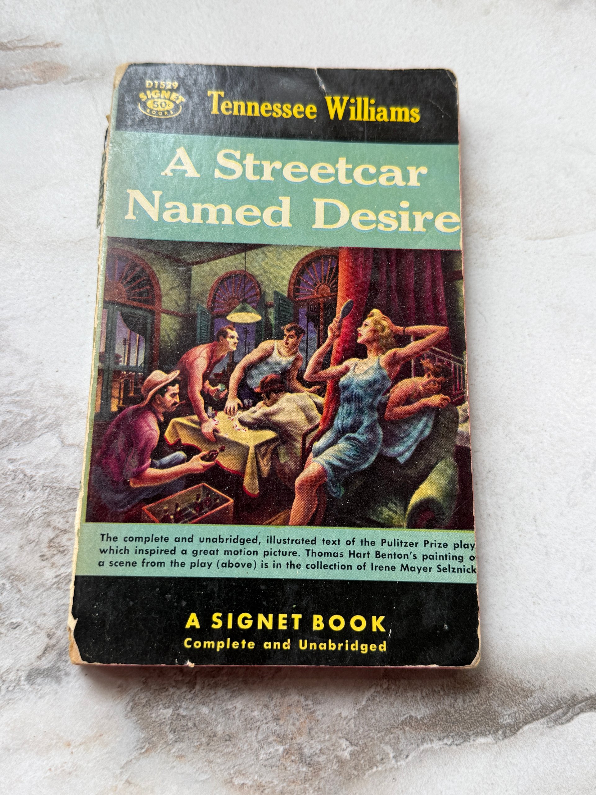 1961 A Streetcar Named Desire | Tennessee Williams | Vintage Signet Paperback product image (1)
