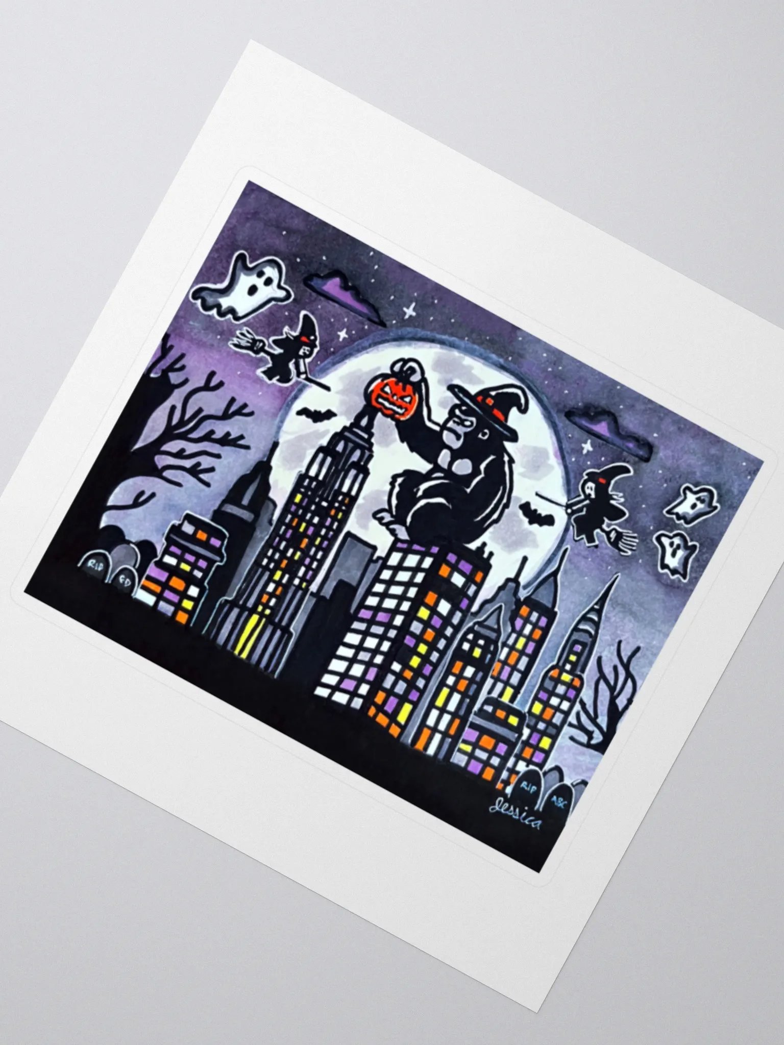 Skyline Mischief Sticker product image (2)