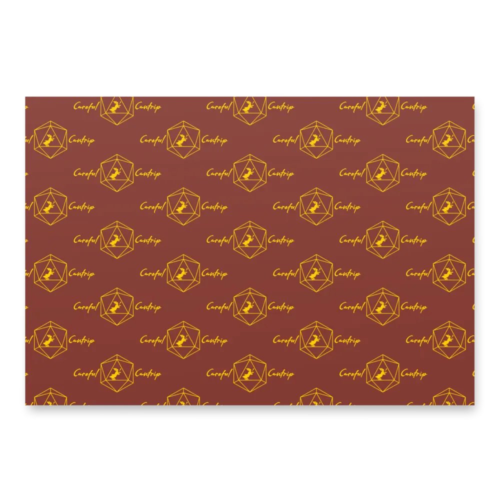 Wrapping Paper (Al Scarf Red) product image (2)