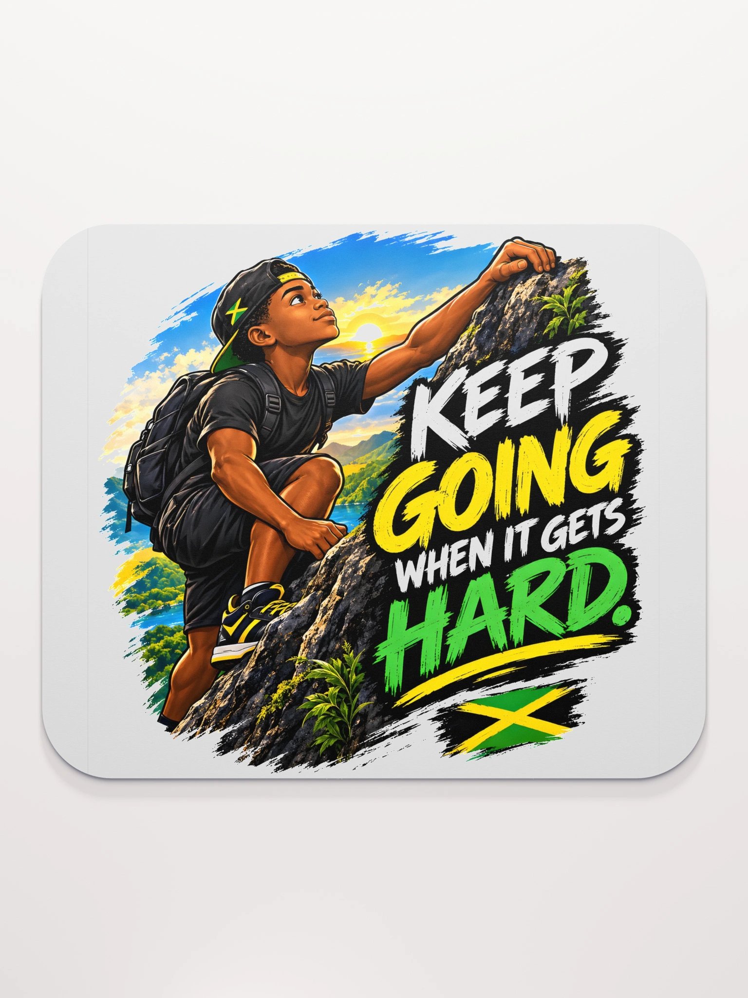 Keep Going Climber Mouse Pad product image (2)