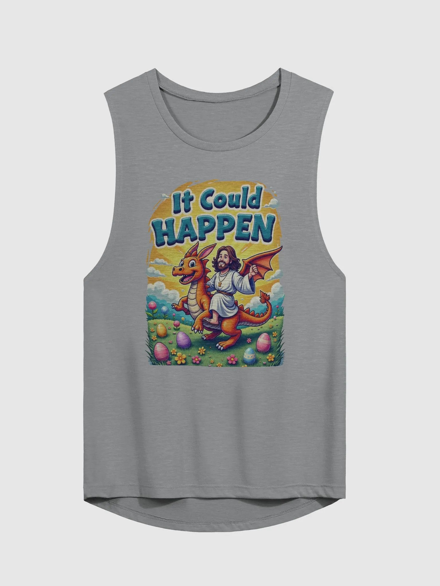 It Could Happen Easter Dragon Flowy Tank product image (3)