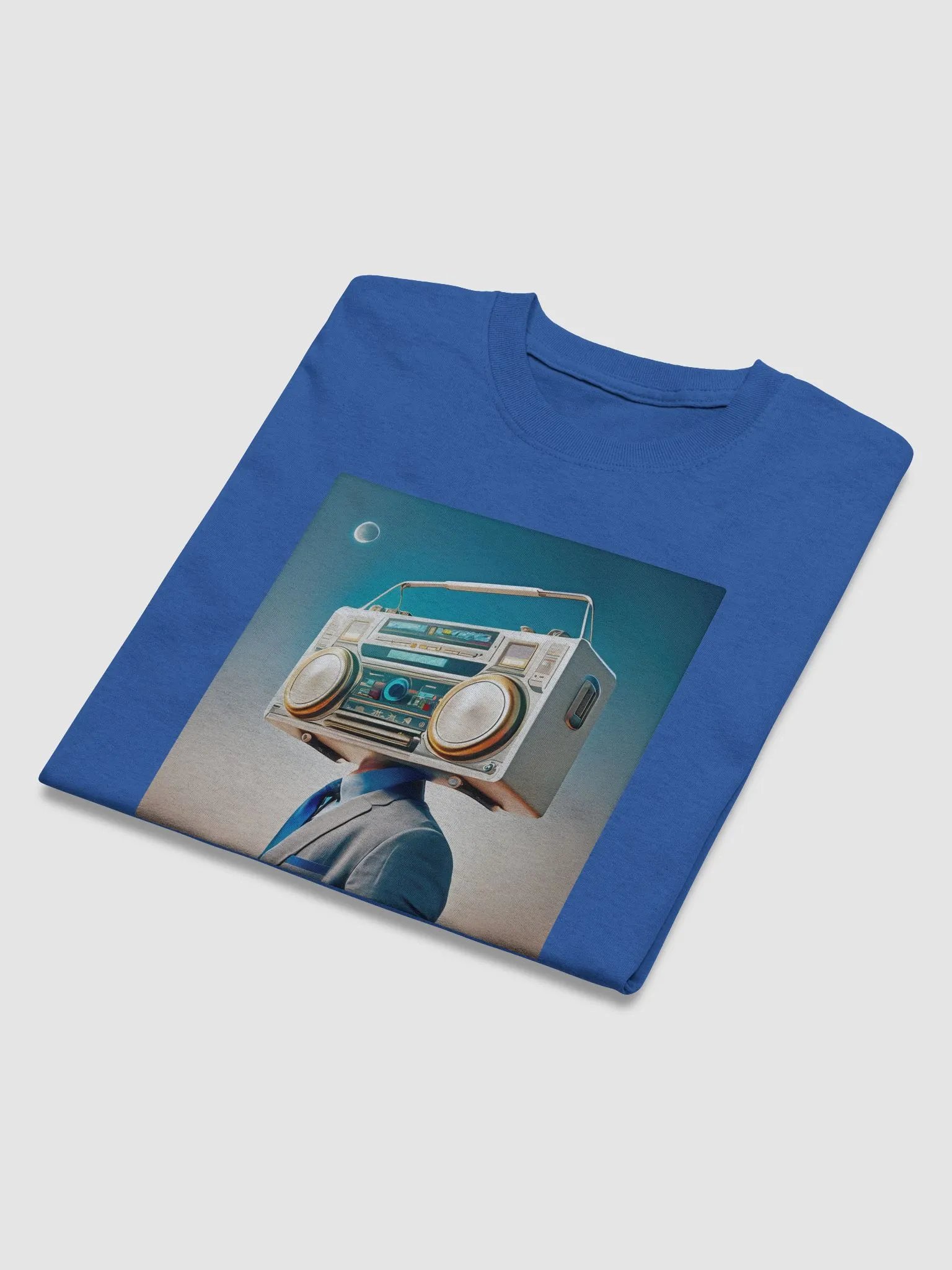 Boom Box Man Heavyweight T-shirt product image (4)