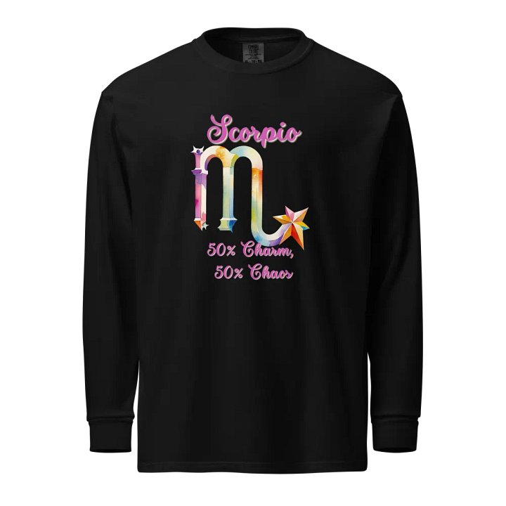 Scorpio 50/50 Long Sleeve Tee product image (1)
