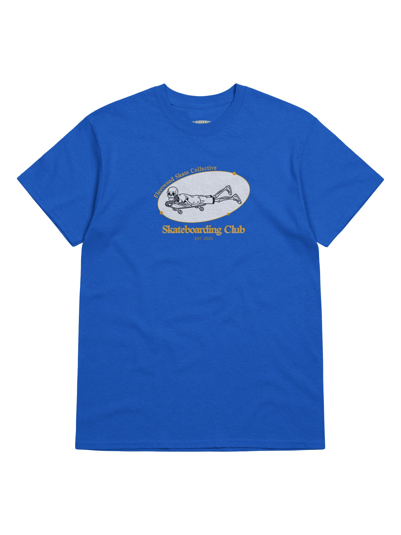 Fleetwood Skate Club Yellow T-Shirt product image (30)