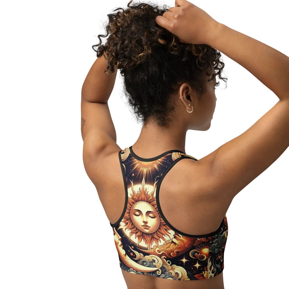 All-Over Print Sports Bra product image (2)