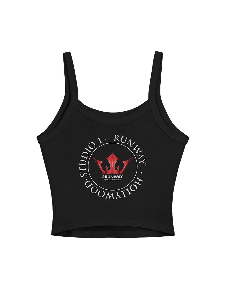 Runway Magazine Classic Crop Tank Top product image (2)