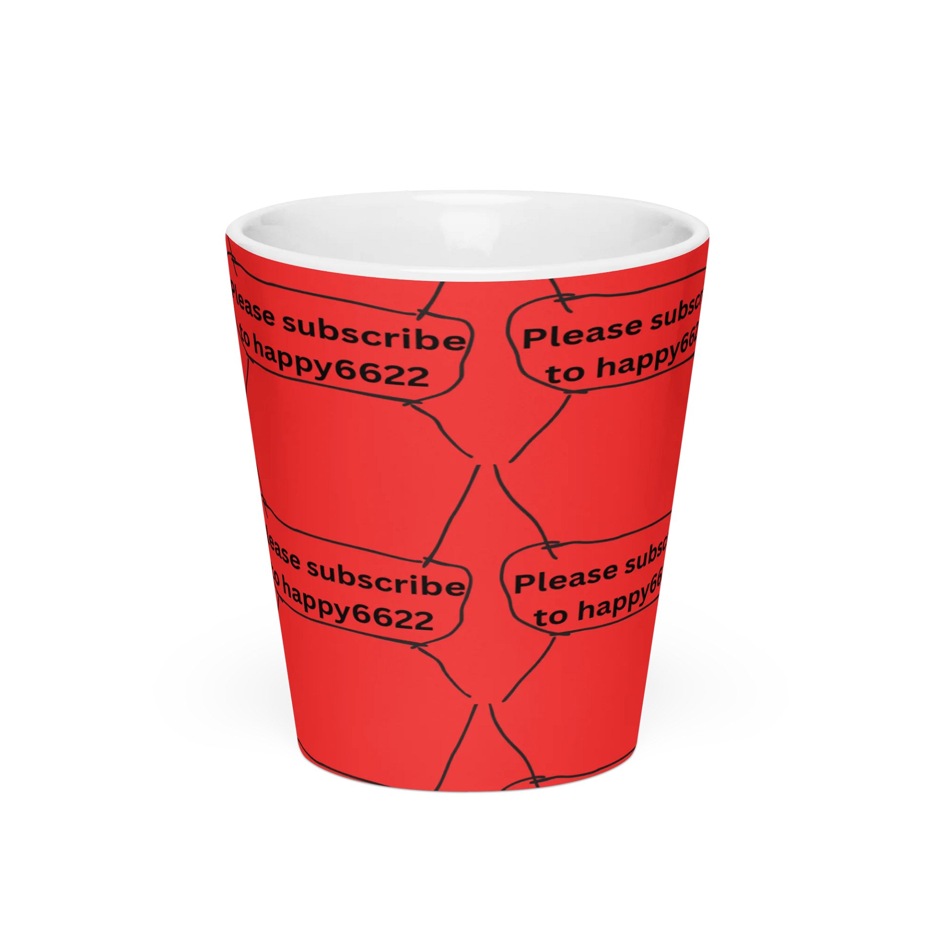 Soccer Ball Net Latte Mug product image (3)