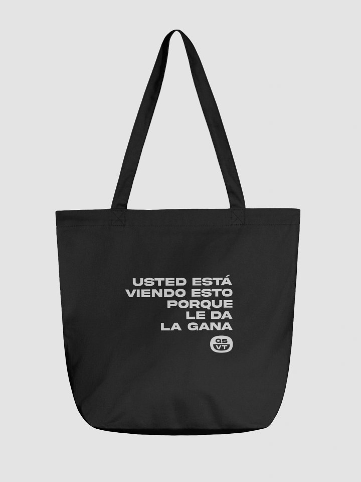 UNA TOTE BAG PORQUE TE DA LA GANA product image (1)
