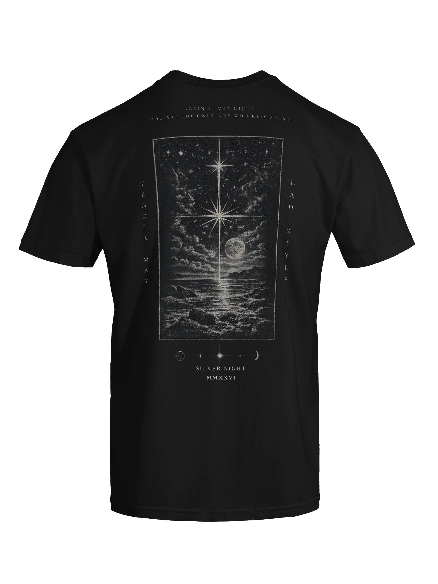 “SILVER NIGHT” T-Shirt product image (9)