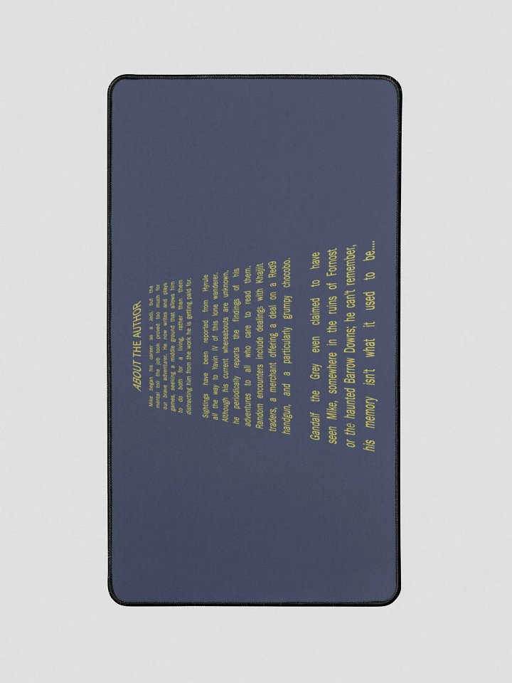 About the Author, the computer mat product image (1)