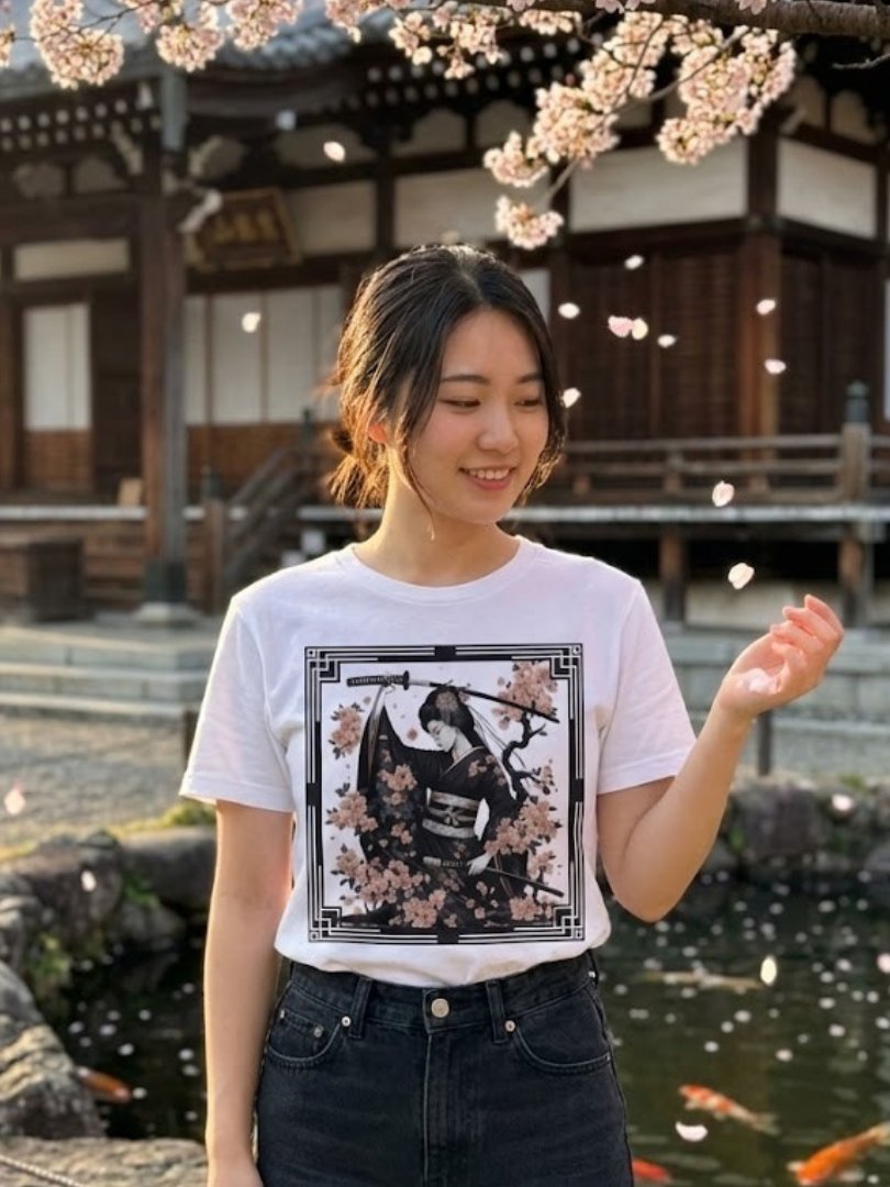 Sakura Samurai Elegance T-Shirt product image (1)