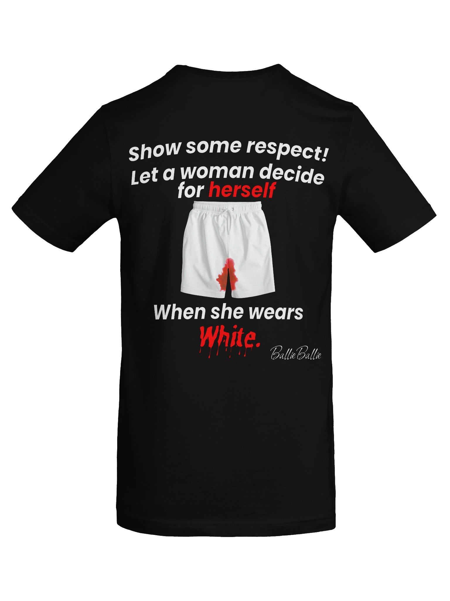 Show some respect! Let a woman decide for herself when she wears white. product image (8)