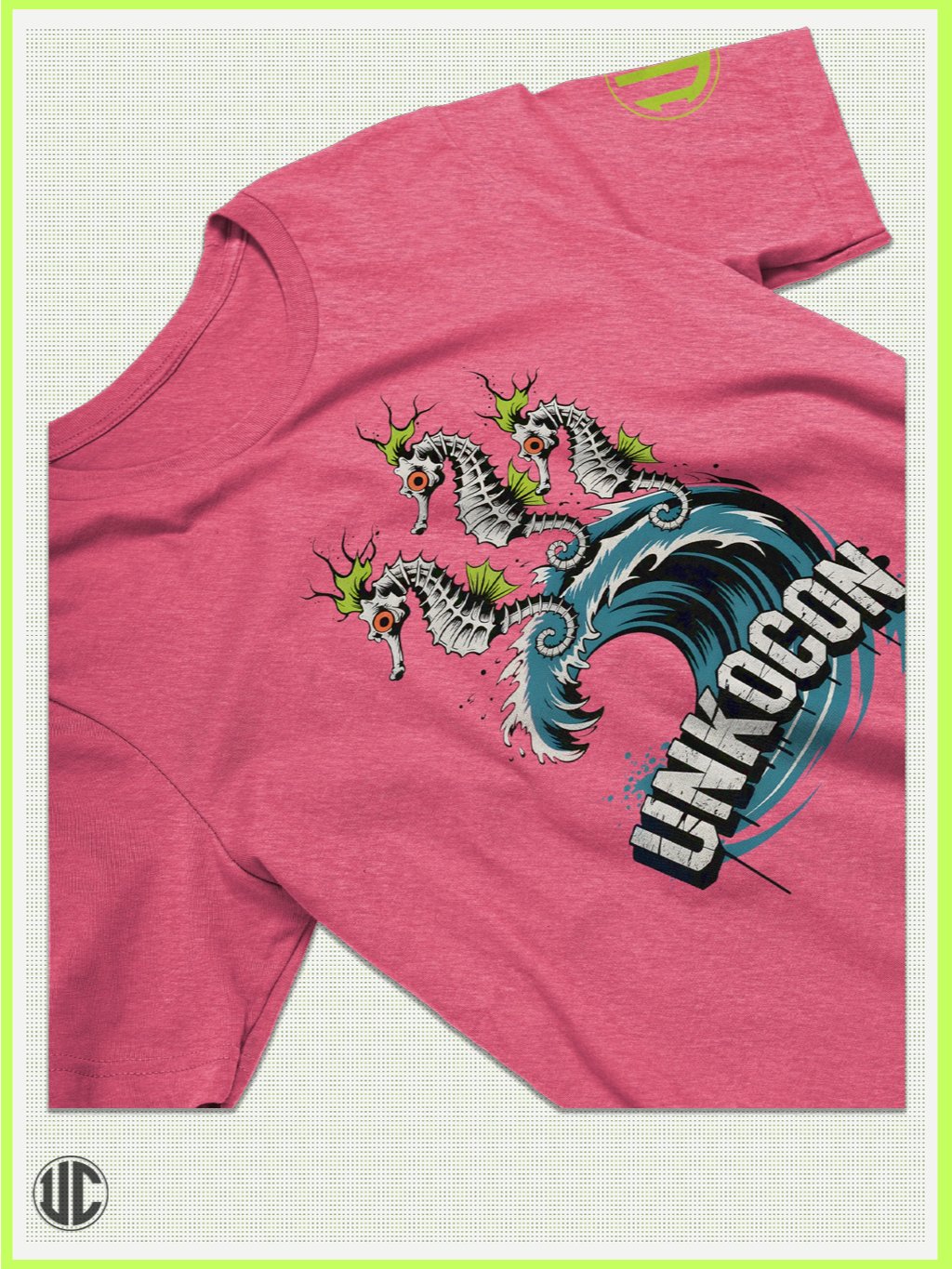 Sea Horse Surge – UnkoCon Wave T-Shirt product image (2)