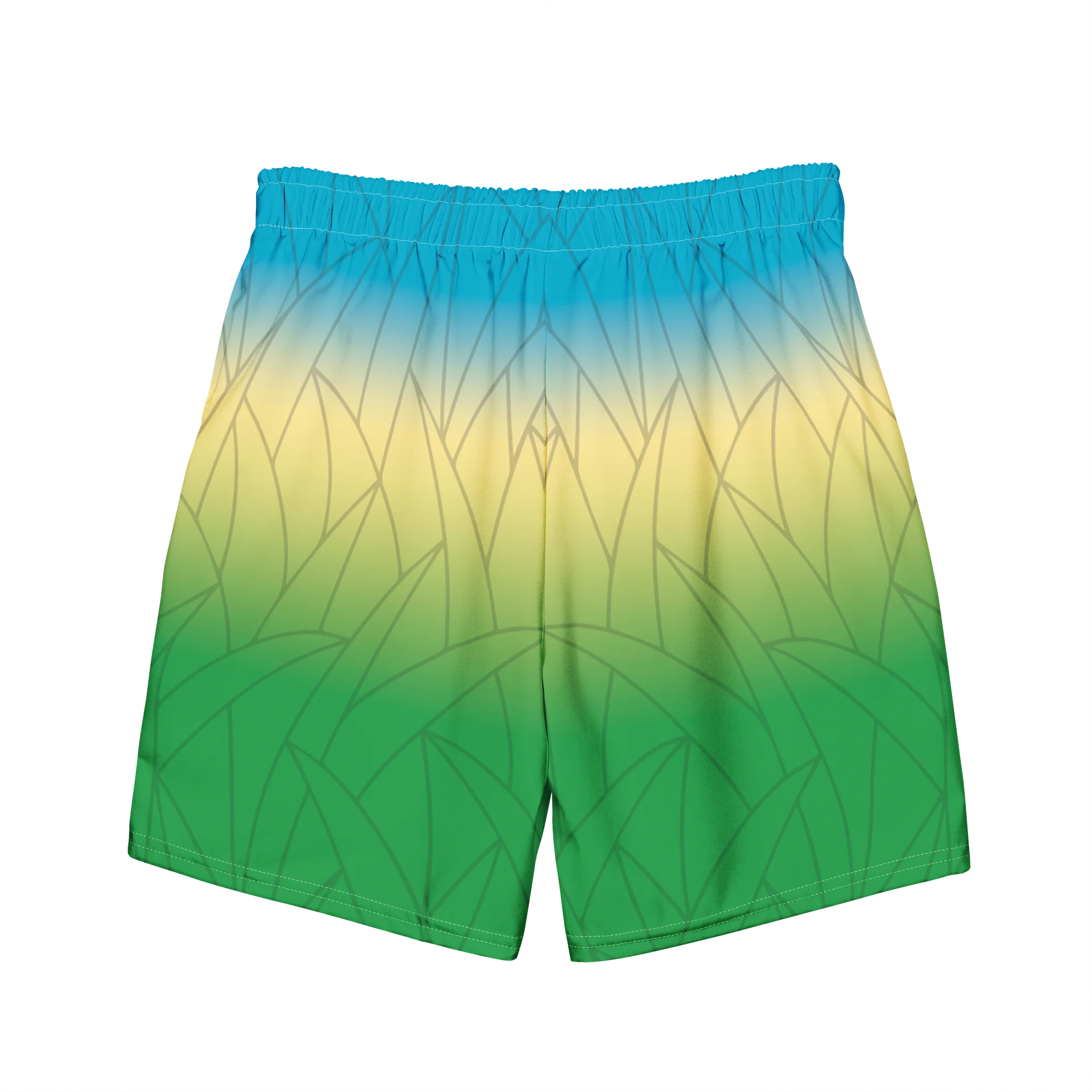 Michigan Waves™ Beach Grass Swim Trunks product image (7)