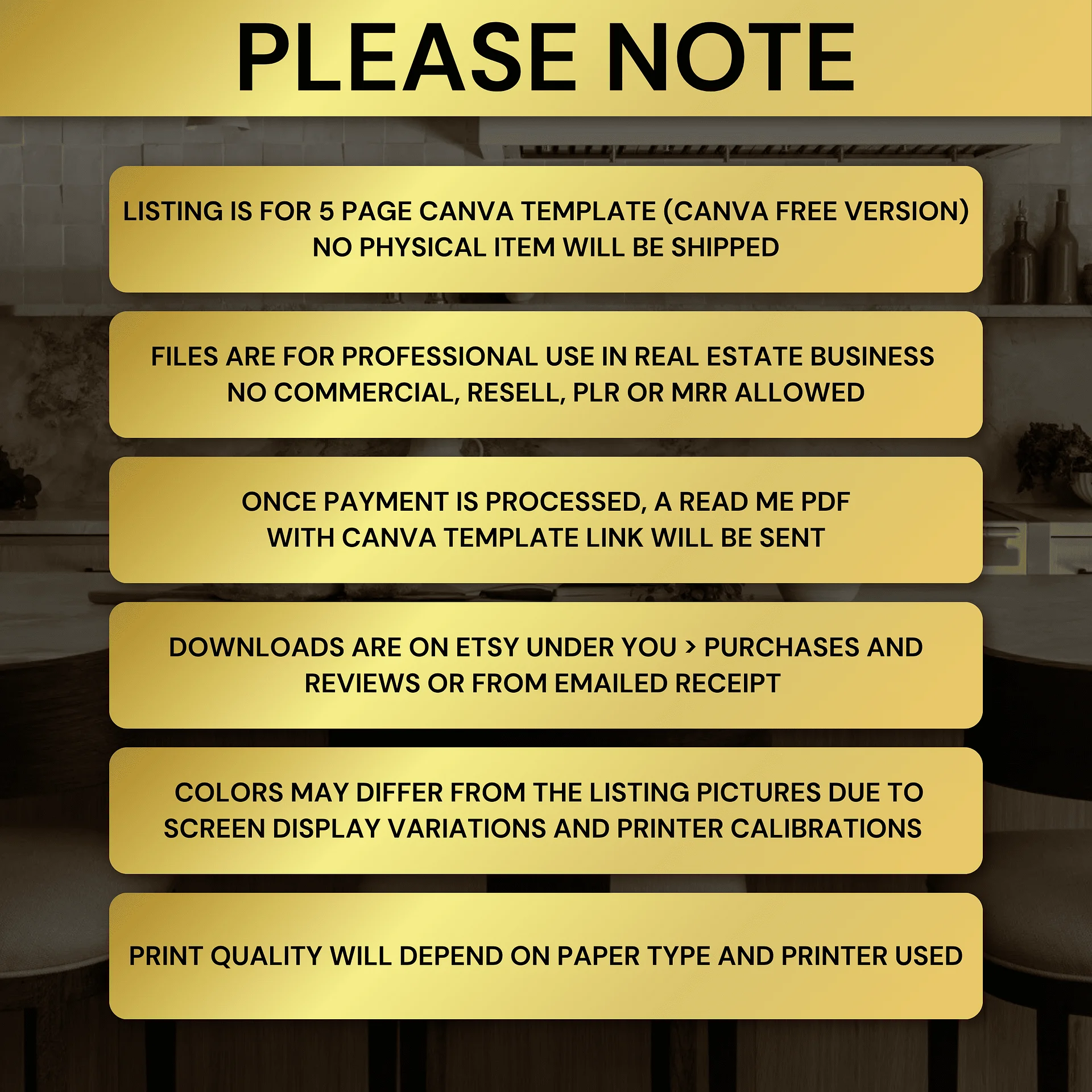 Real Estate Open House Sign-In Value Pack product image (12)