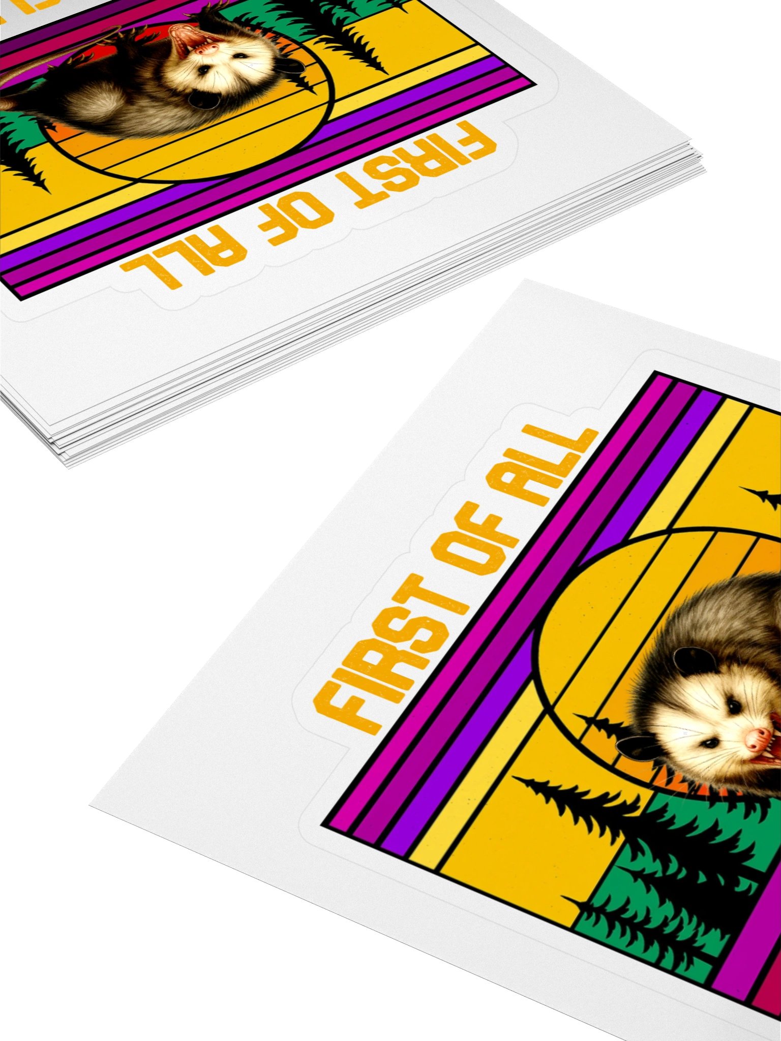 PASP Possum “I’m A Delight” Sticker - Fall product image (4)