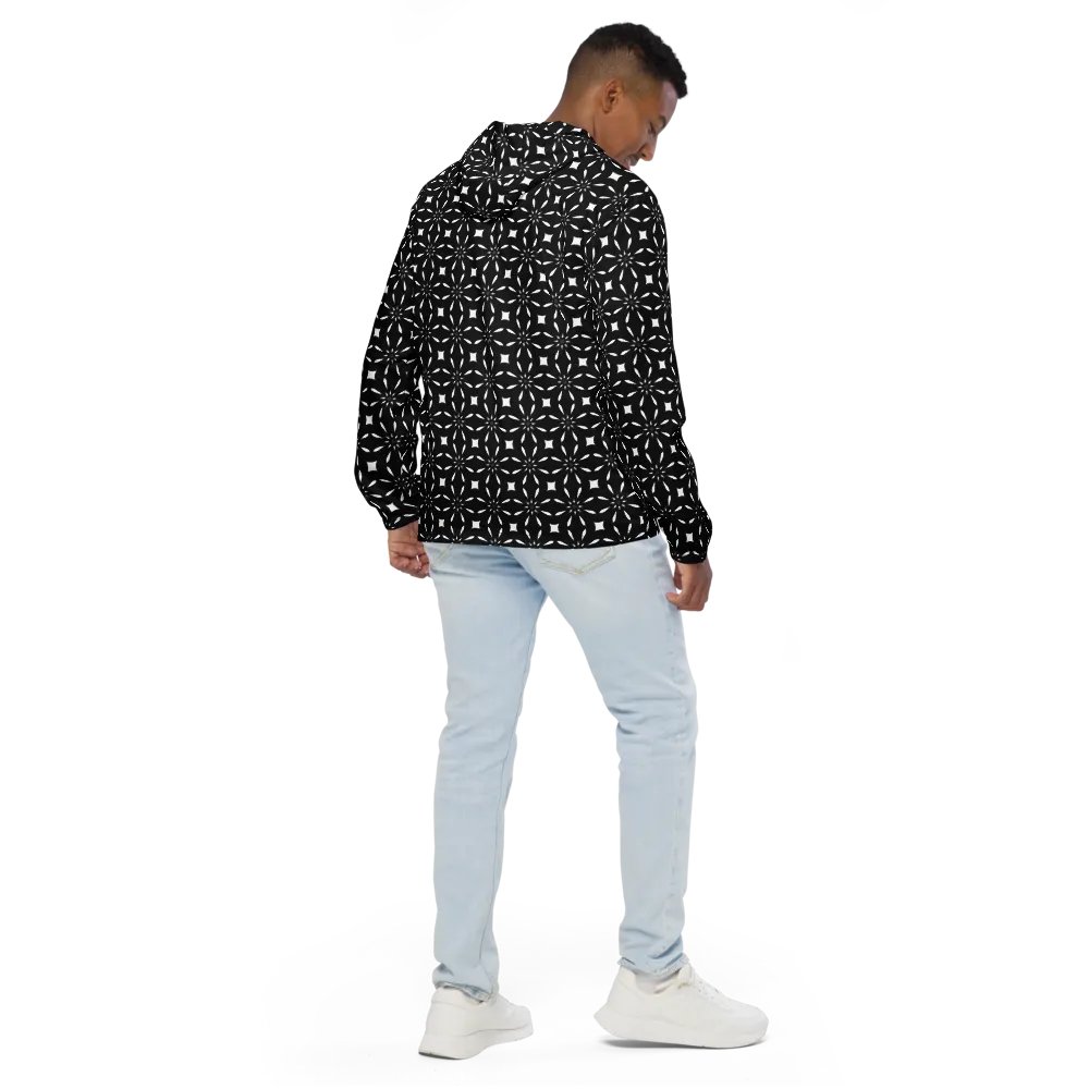 Geometric Grid Adventure Windbreaker product image (4)