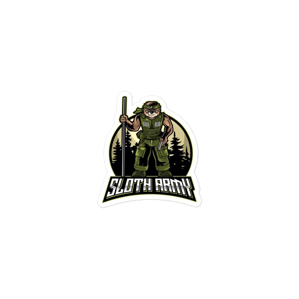 Sloth Army Magnet product image (1)