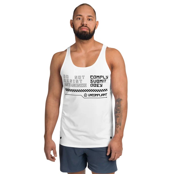 The Statement Tank Top - White product image (1)