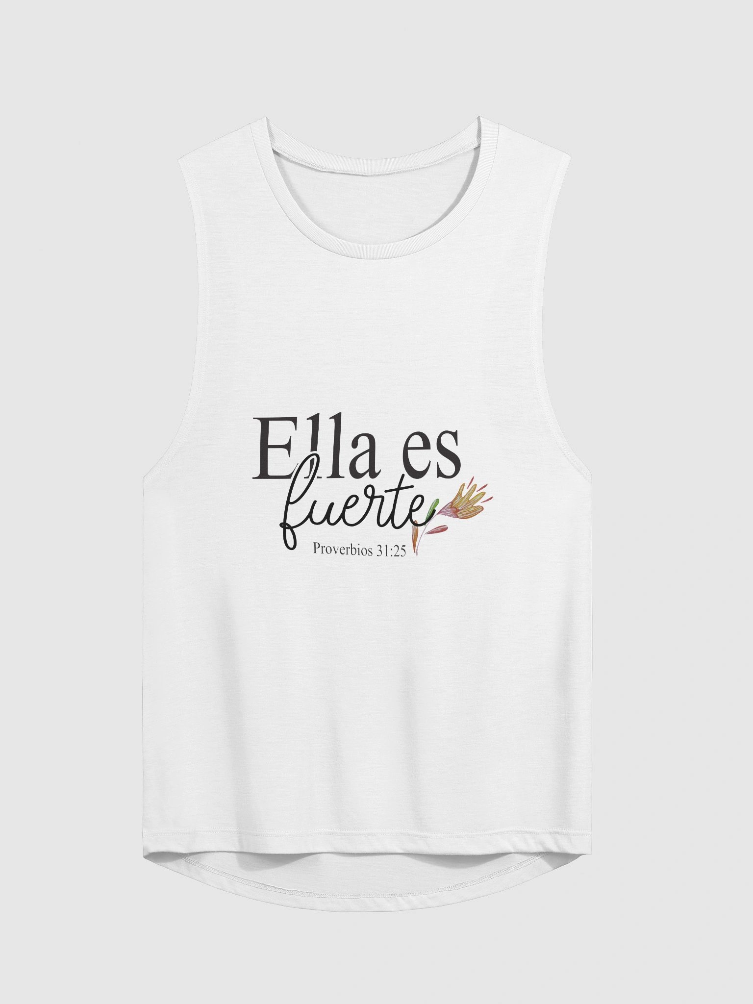 Ella es fuerte Women's Muscle Tank product image (1)
