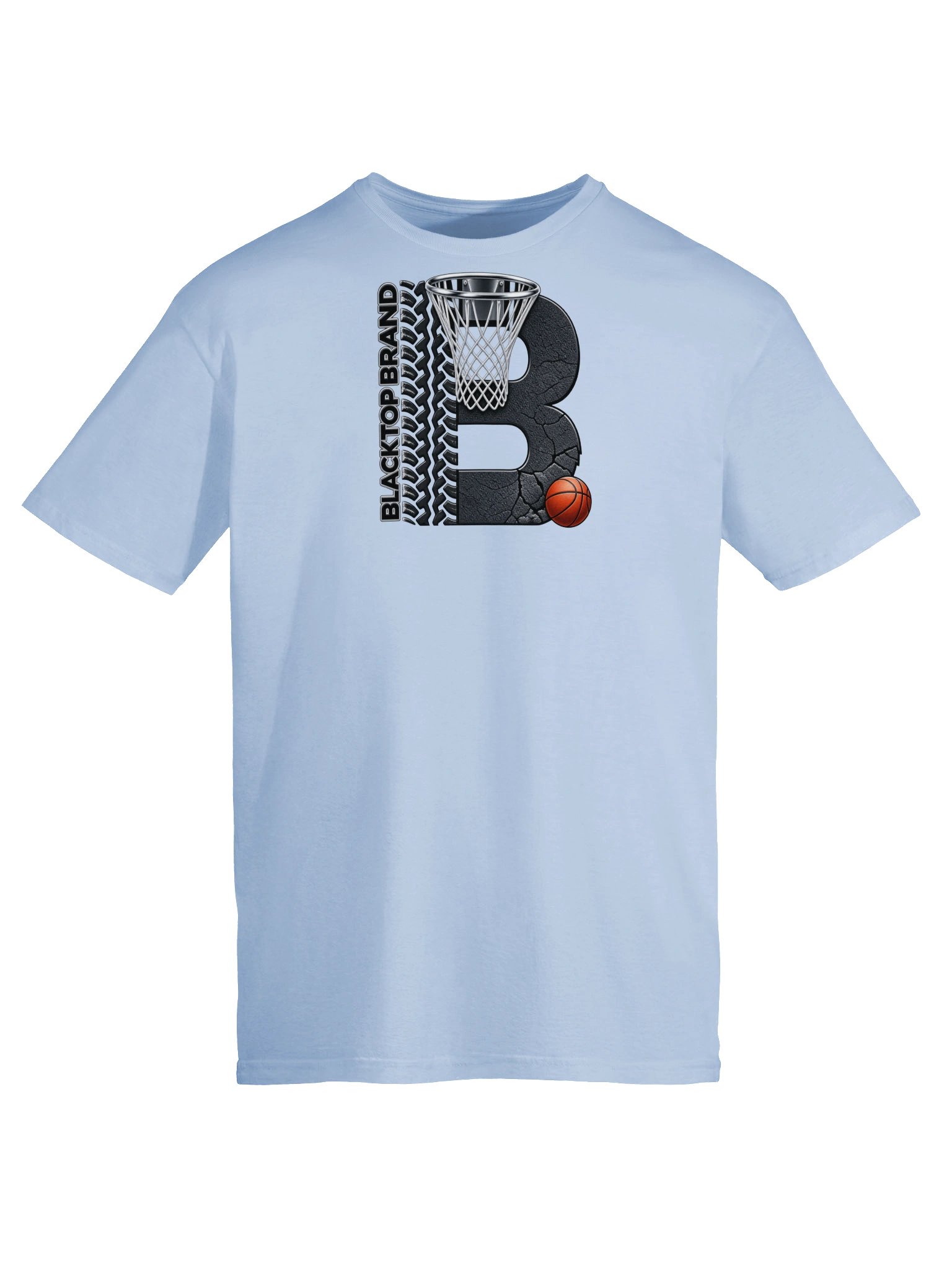 Blacktop Brand Basketball Logo Tee product image (5)