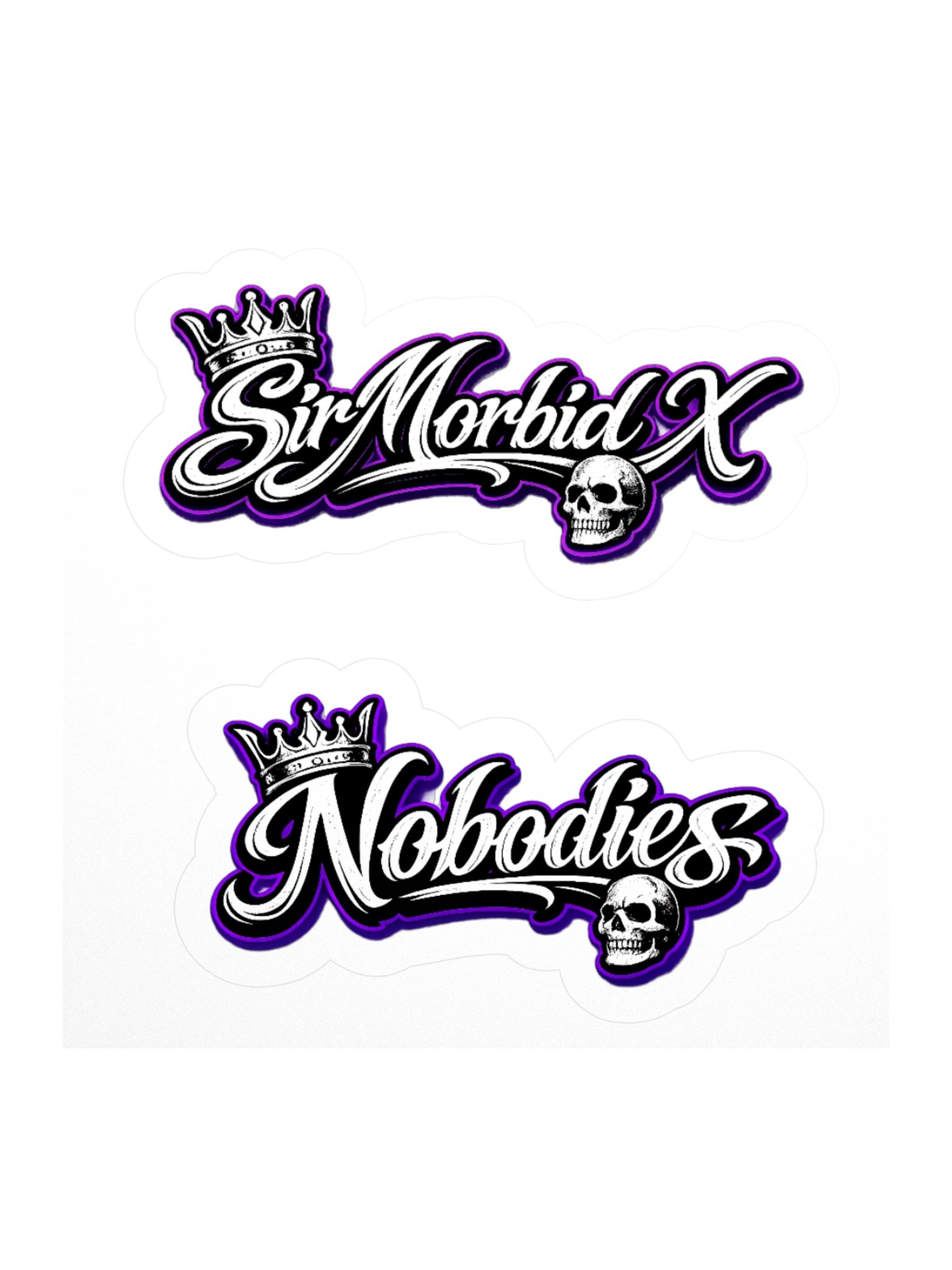 ''Nobodies'' Kiss Cut Stickers product image (1)