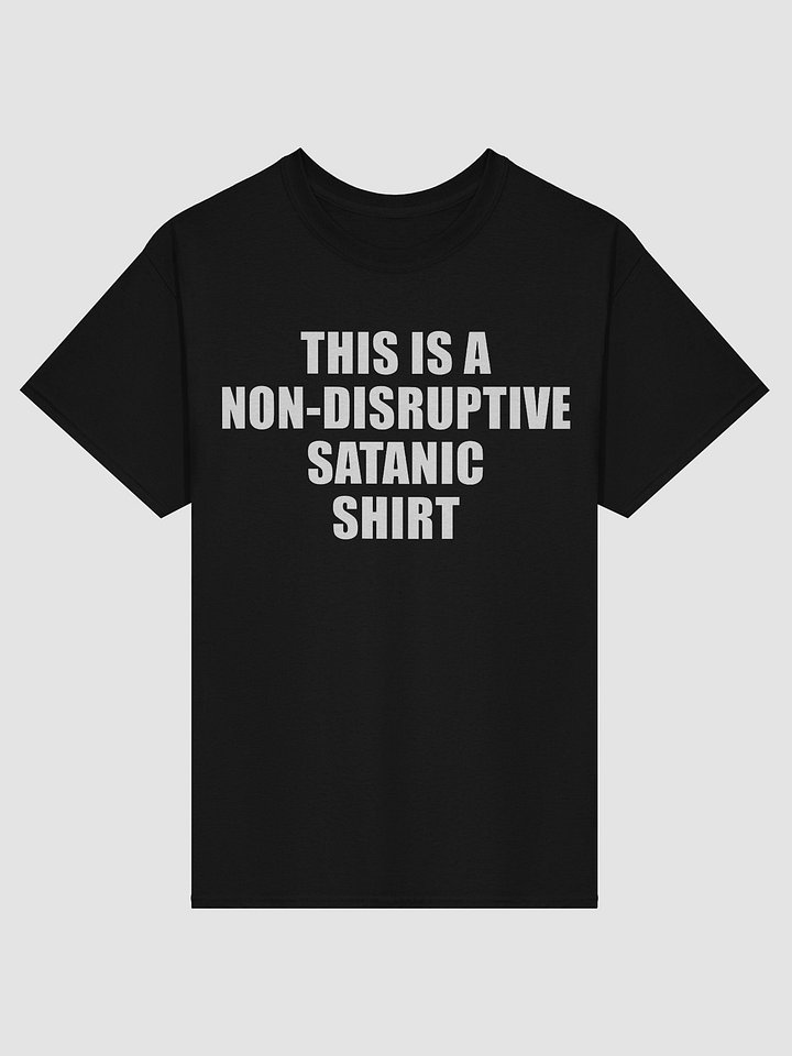 Non-Disruptive Satanist - Shirt product image (3)