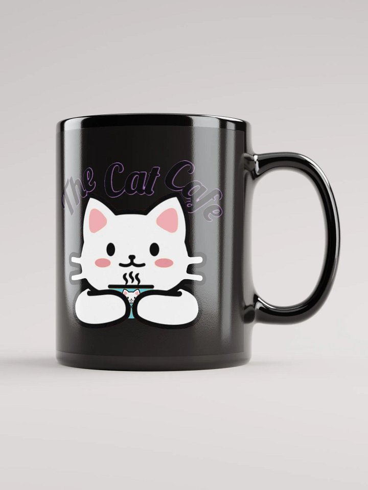 Black Edition The Cat Cafe Mug product image (1)