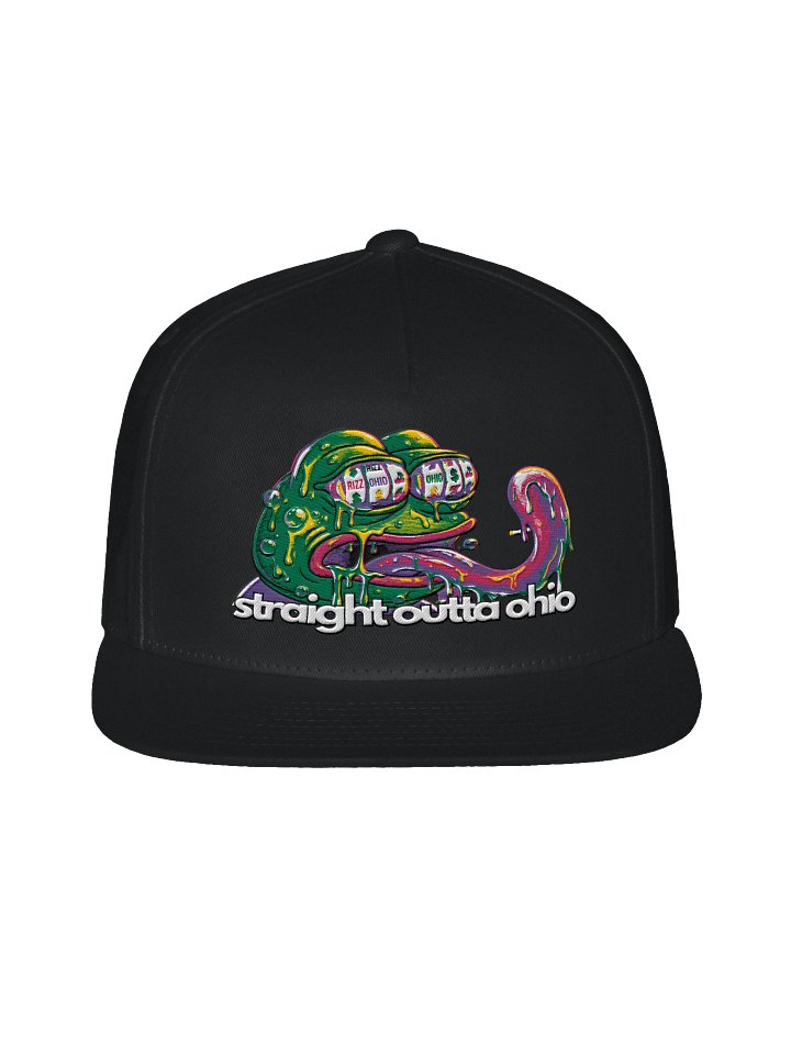 Straight Outta Ohio Black Snapback product image (1)