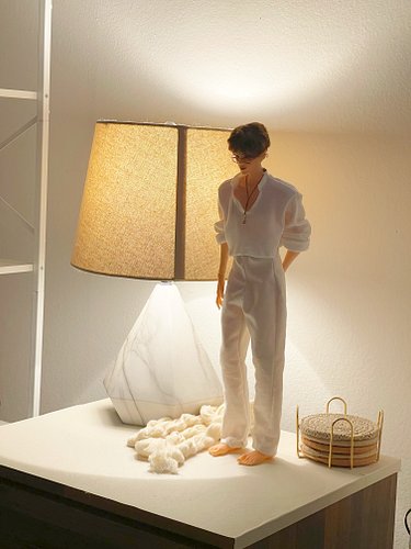 The cool thing about Meadow is how tall he is. I initially designed him to be about 73cm, but after I measured that around my...