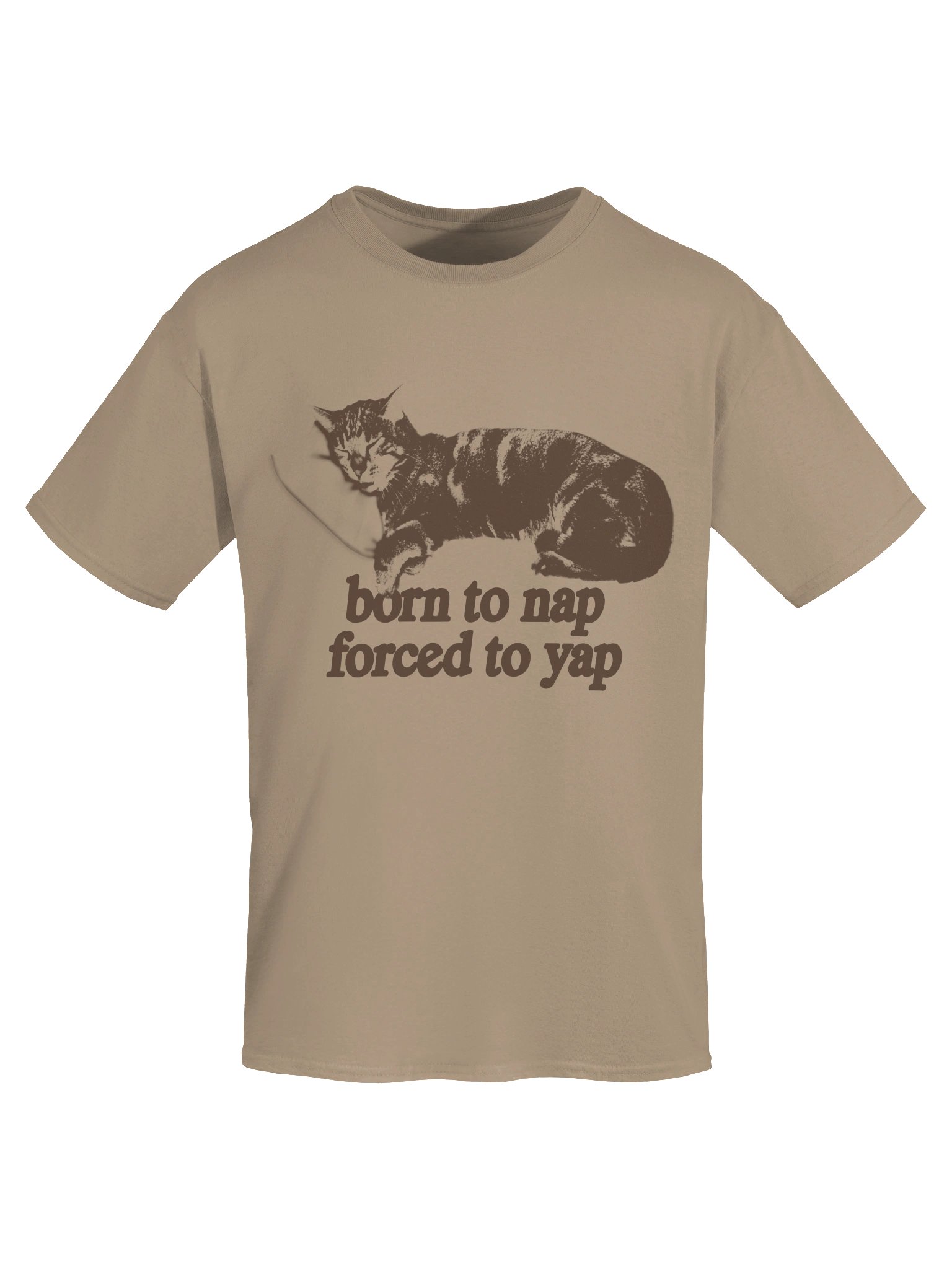 Born to Nap Forced to Yap - Cat T-shirt [Alternate Version] product image (15)