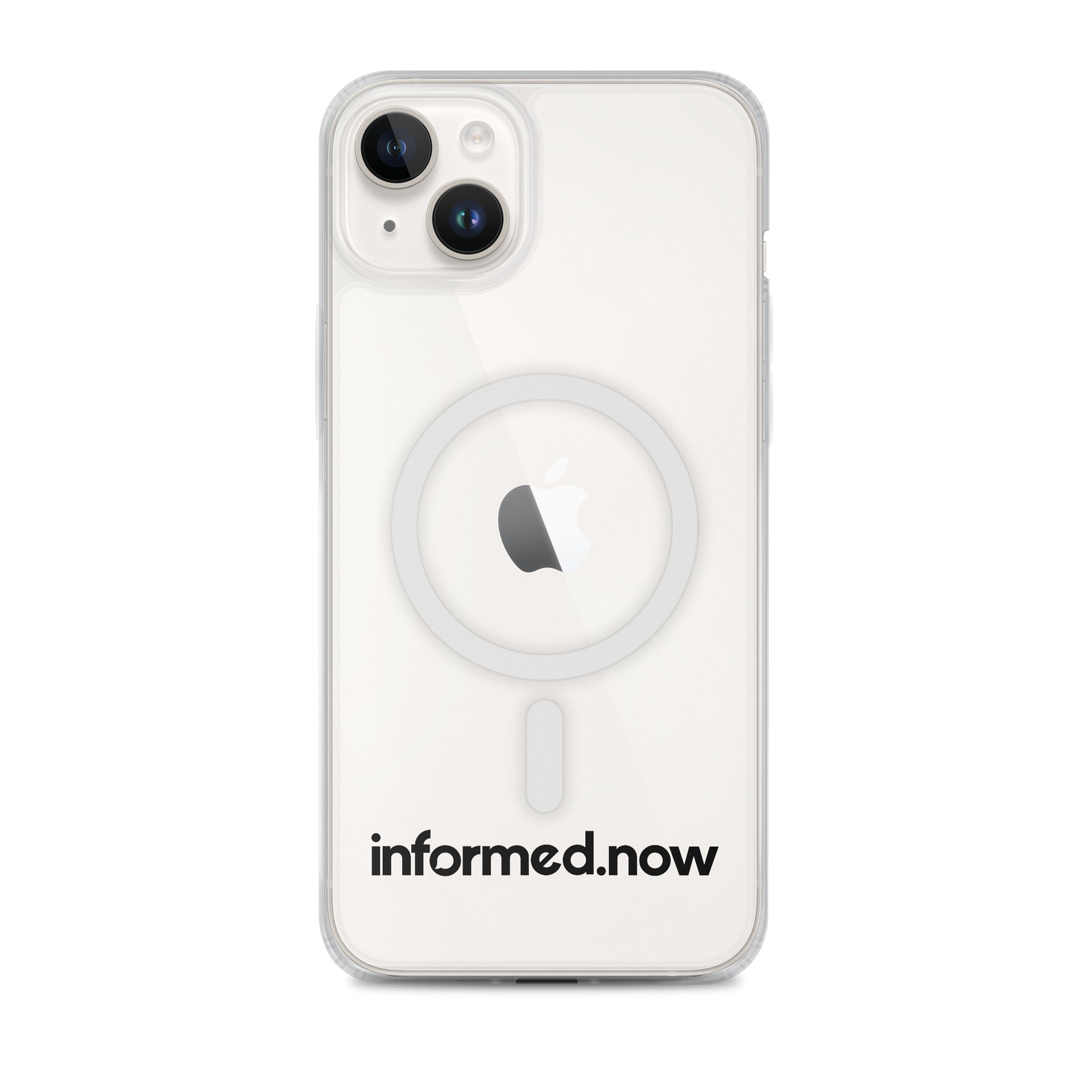 informed.now MagSafe® Clear Case for iPhone® product image (1)