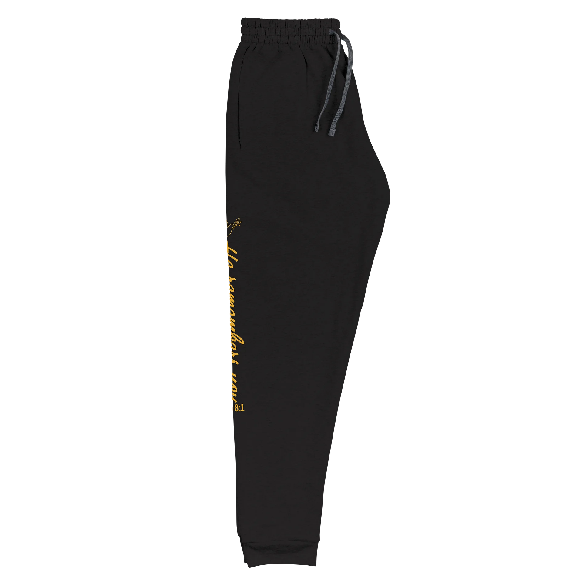 He Remembers You Tapered Unisex Joggers product image (5)