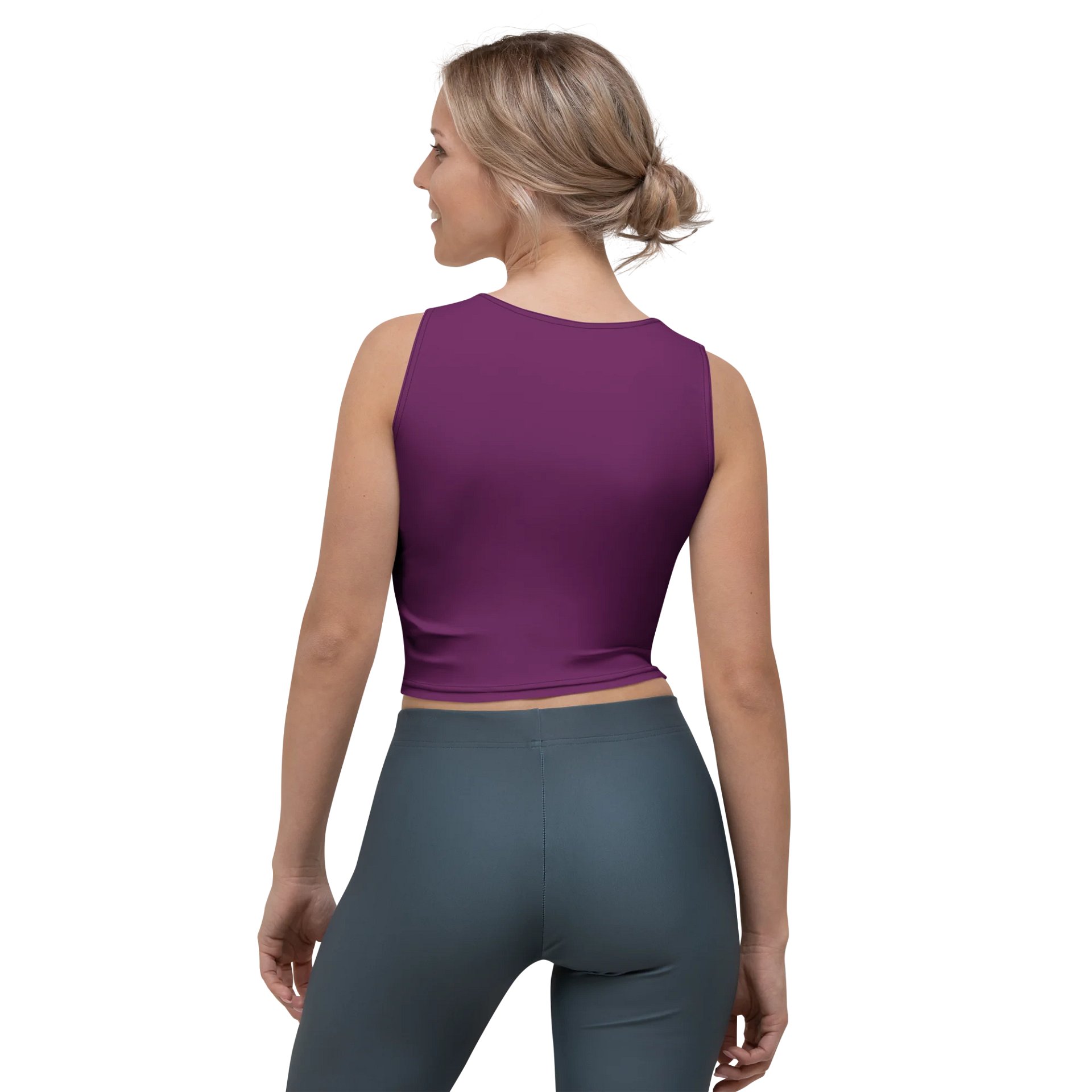 Purple Haze All-Over Crop Top product image (2)