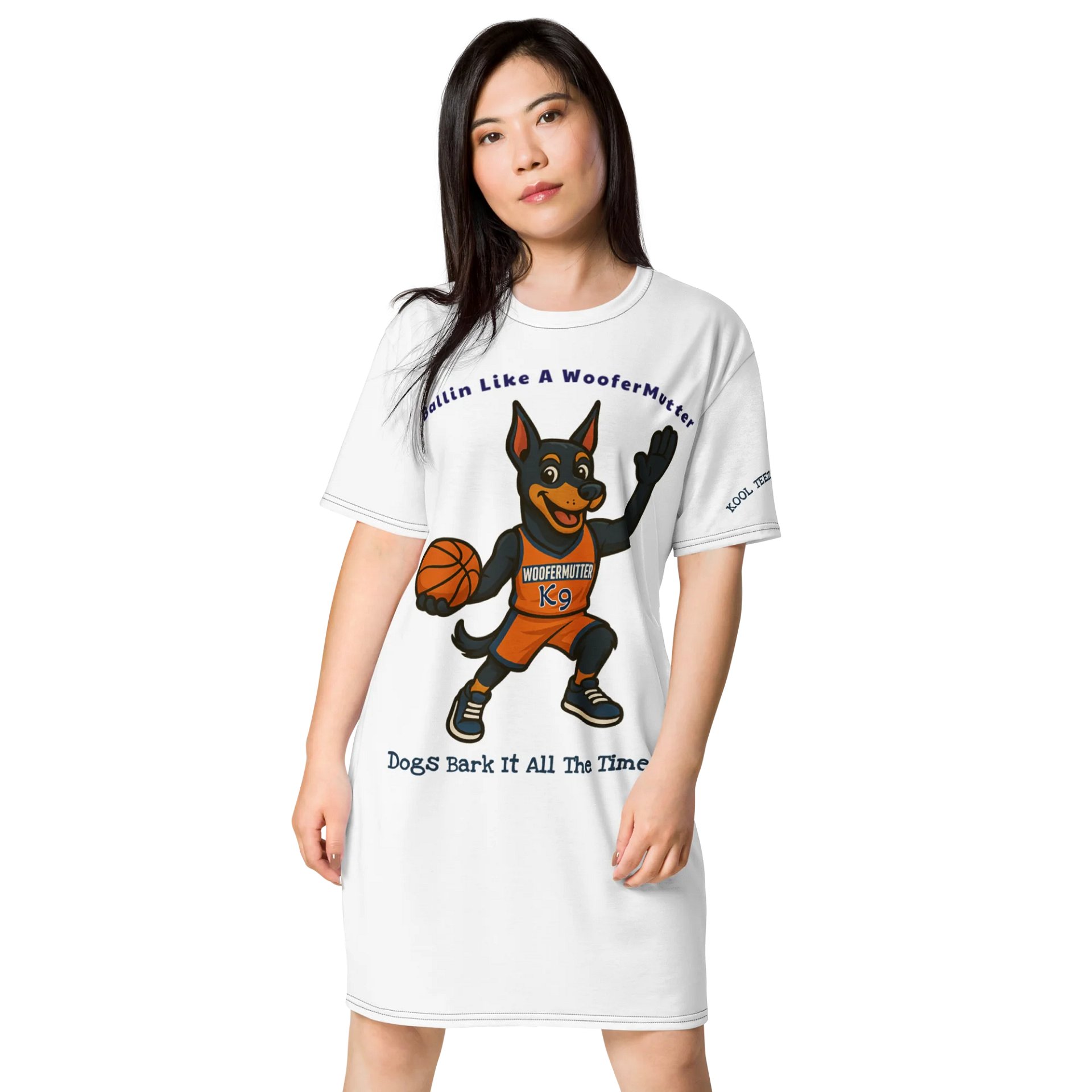 Doberman-Pinscher T-shirt Dress product image (1)