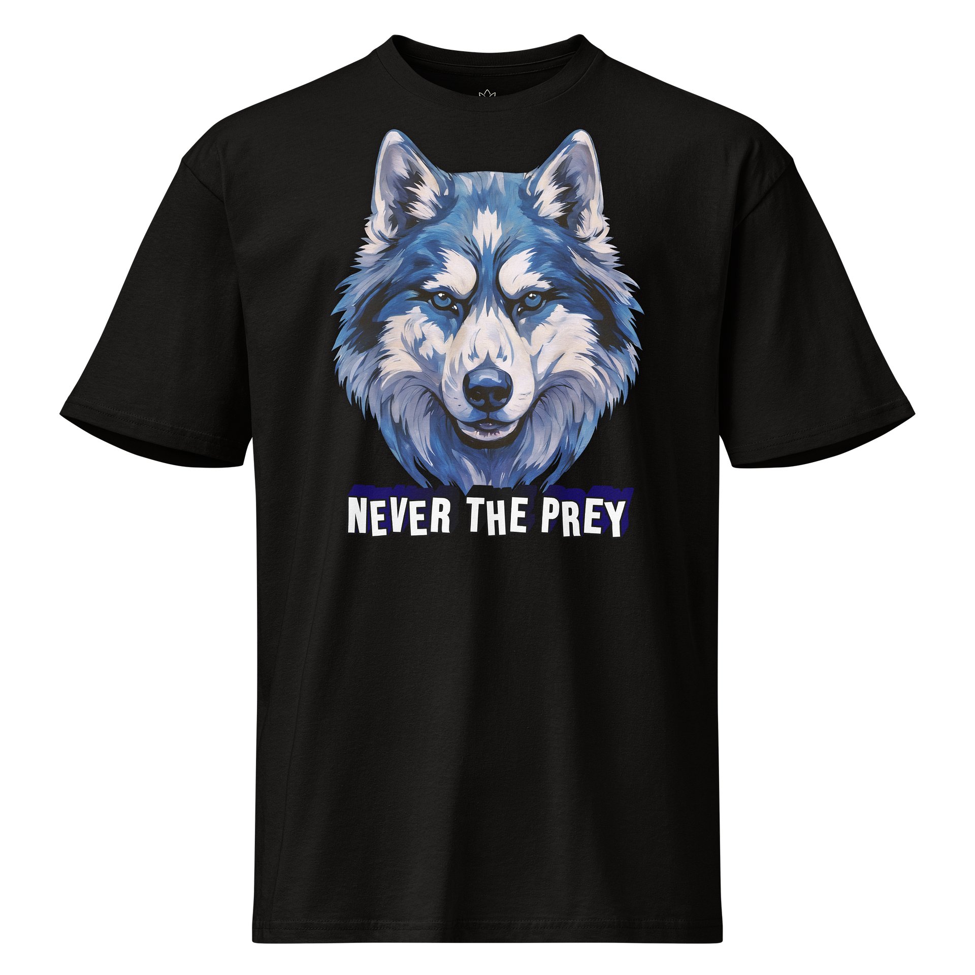Never the Prey Wolf Graphic Tee product image (1)