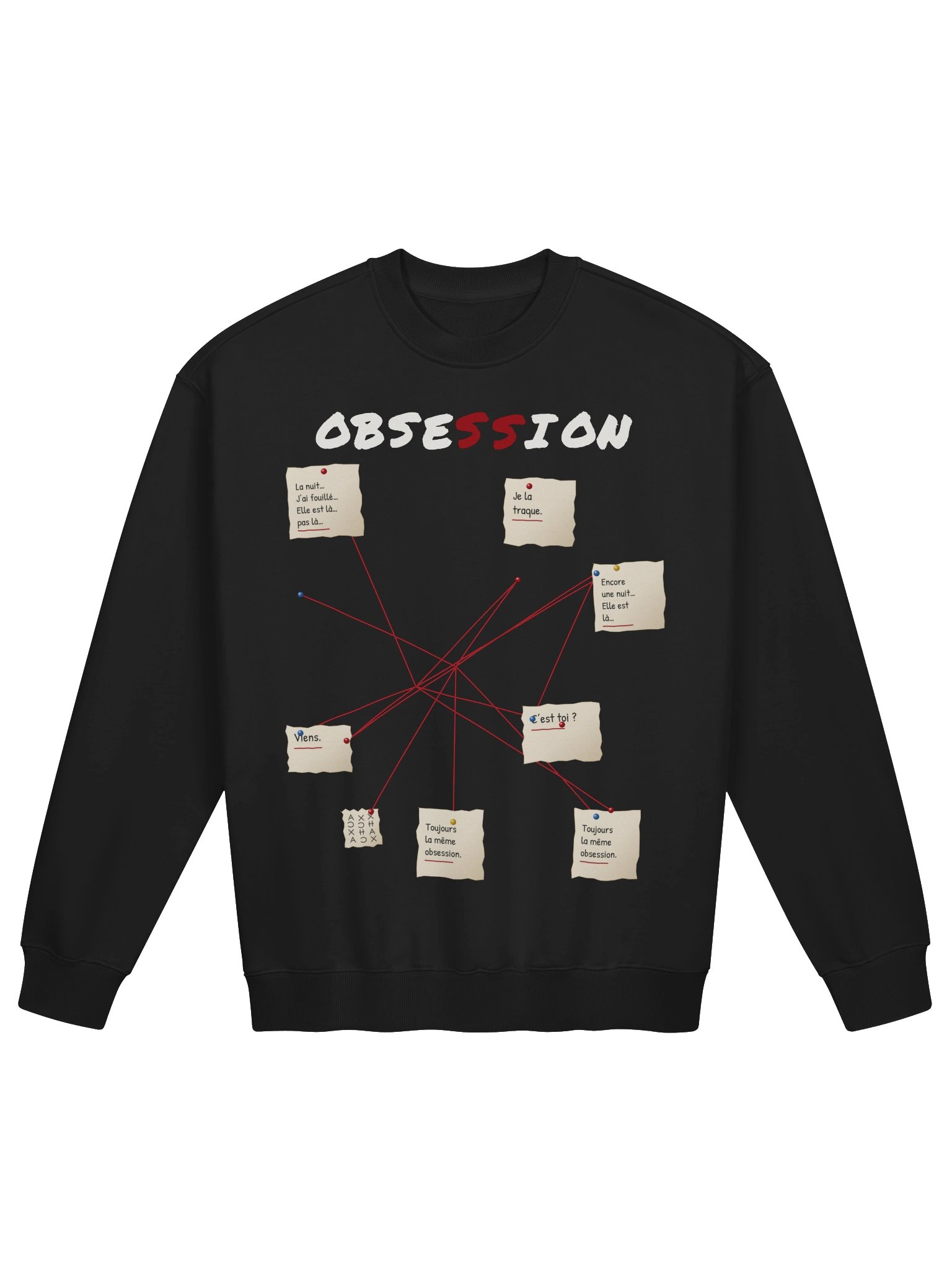 OBSESSION-Sweat coll rond Premium product image (2)
