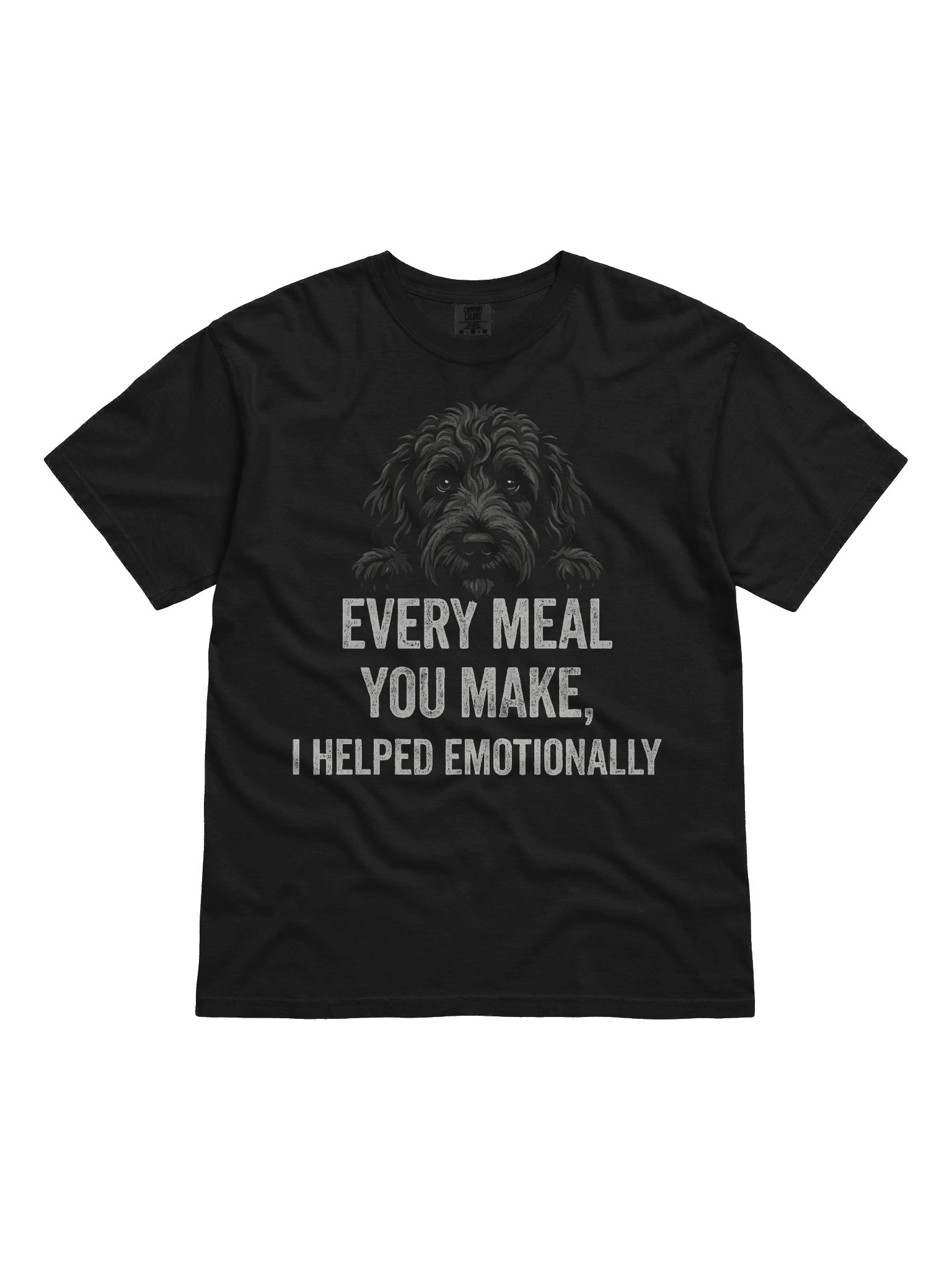 Distressed Style Doodle Dog Comfort Colors Garment-Dyed Heavyweight T-Shirt product image (1)