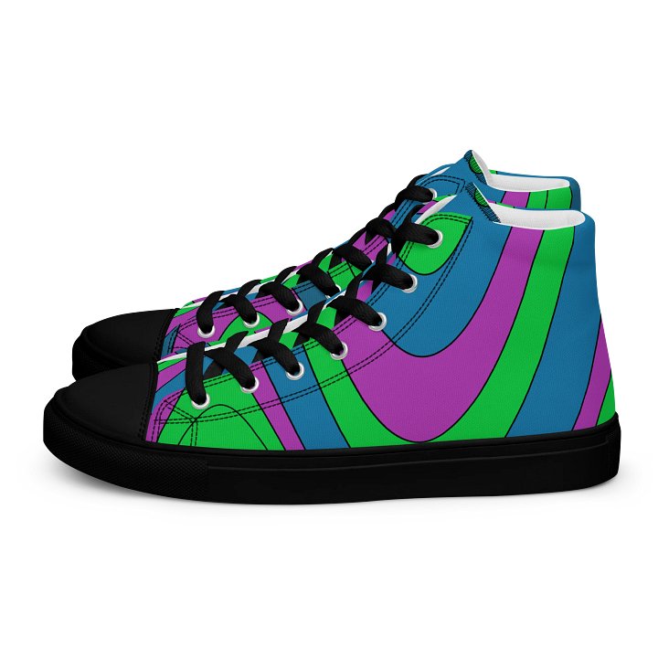 Retro Wave Women's High Tops product image (1)