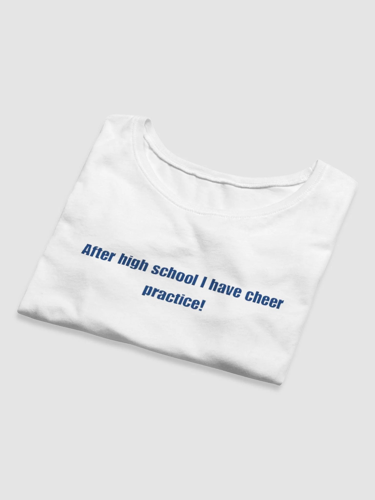 Cheer practice baby tee product image (8)