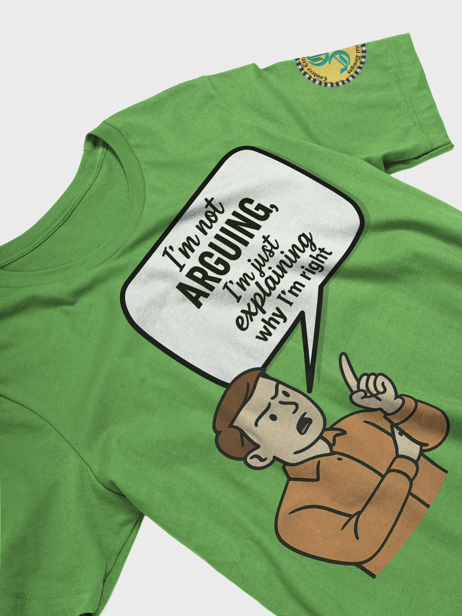 I'm not Arguing (Male) Bella+Canvas Supersoft T-Shirt Colors (4) product image (111)