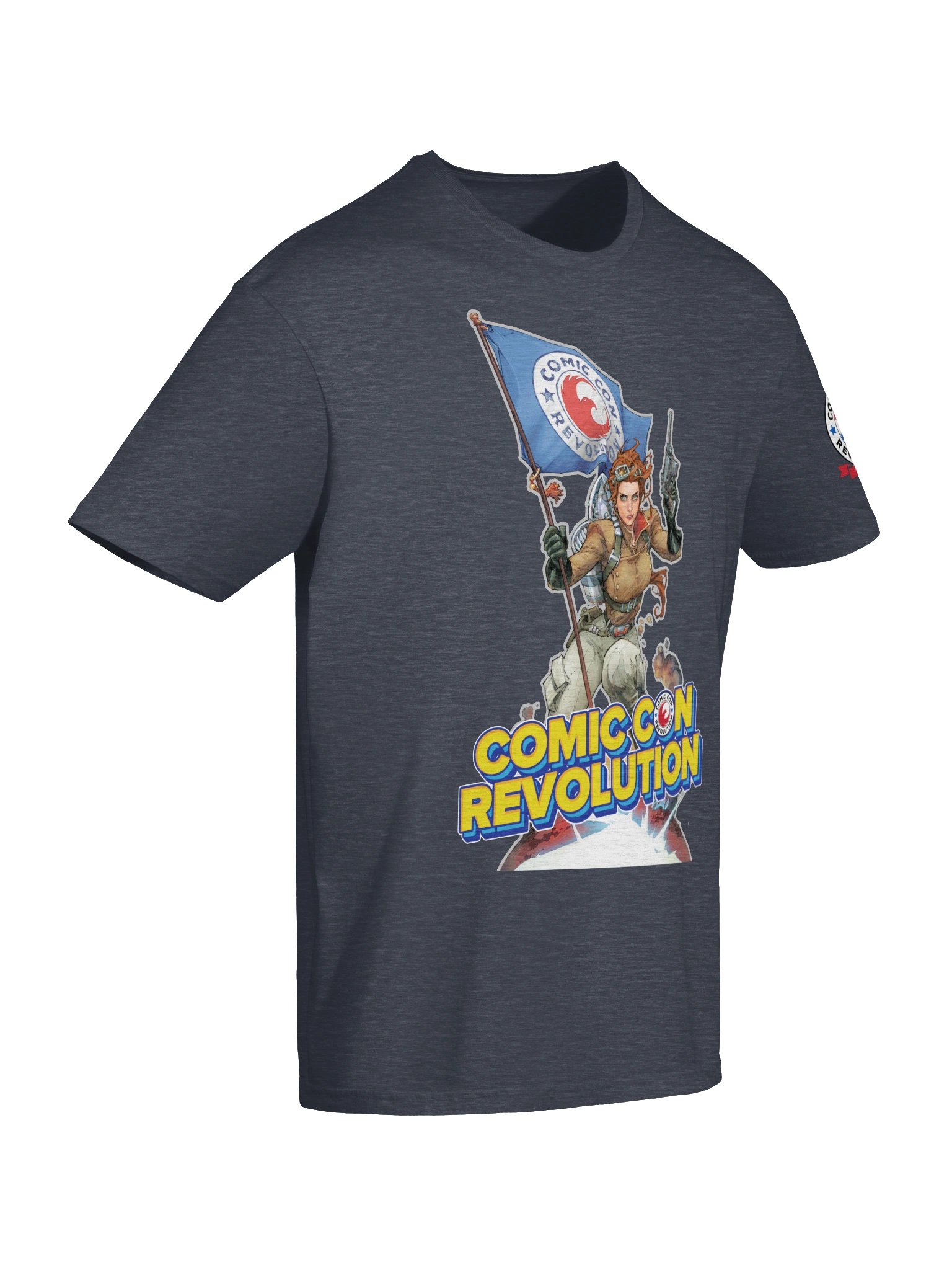Comic Con Revolution 10th Anniversary Jetpack Jules 2023 Reissue Tee product image (83)