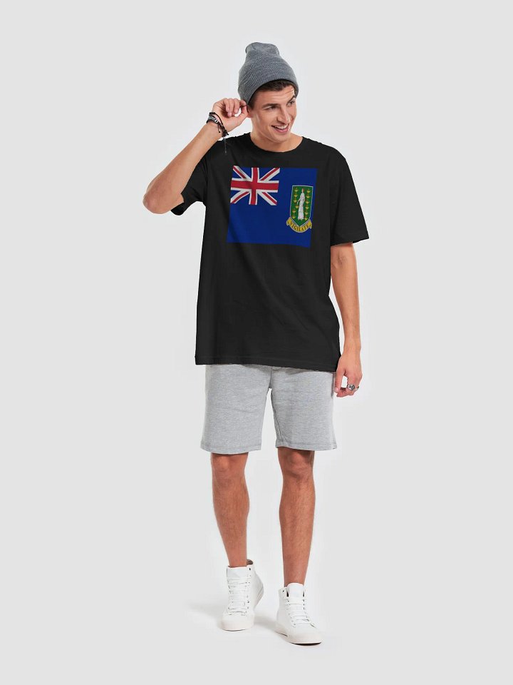Exclusive British Virgin Islands Flag Unisex T-Shirt - Supersoft Tee product image (2)
