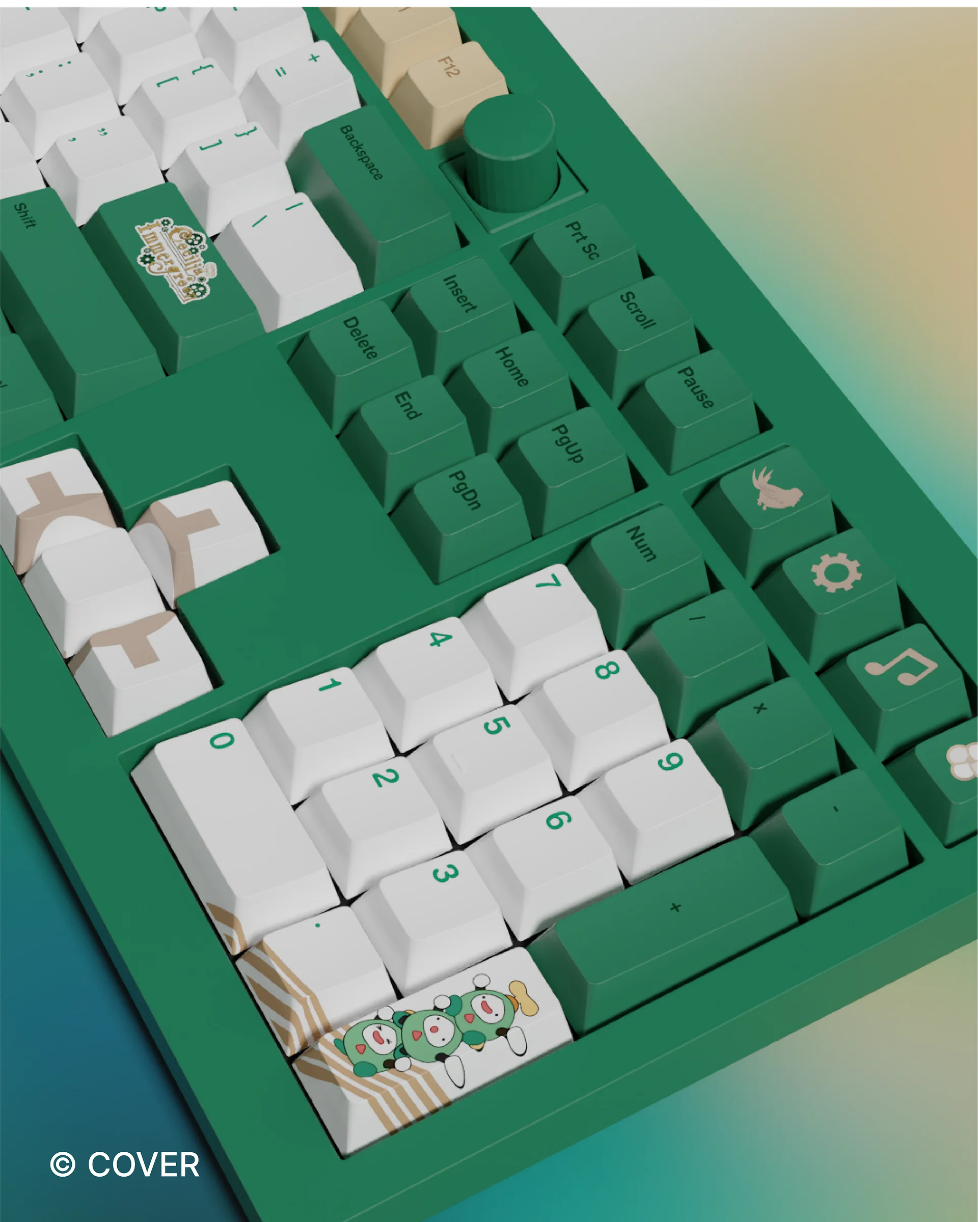 [PRE-ORDER] Cecilia Immergreen Keycap Set product image (4)
