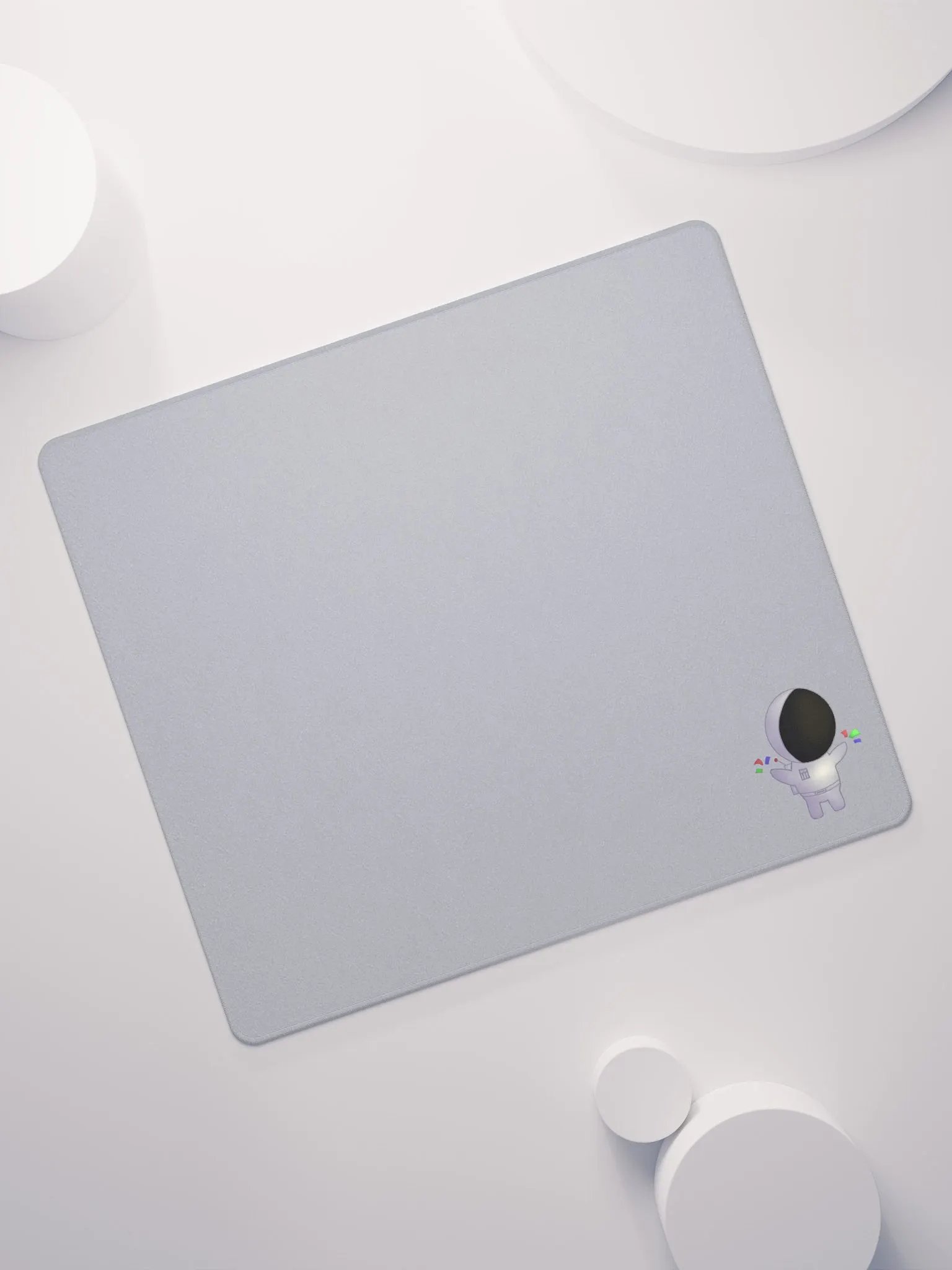 Light grey Gaming Mouse Pad with Chibi SoSillySal Avatar(2 Sizes) product image (7)