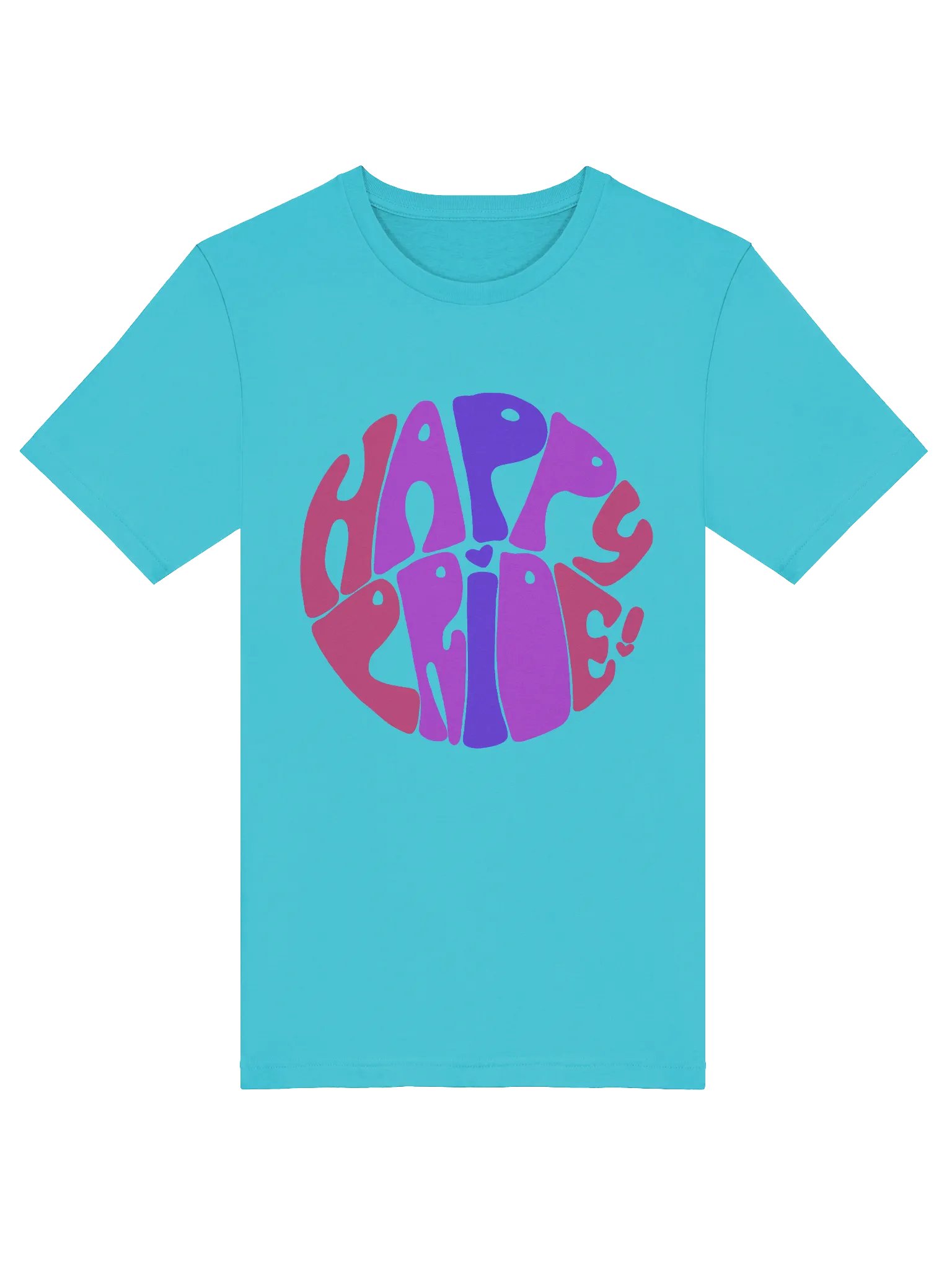 Bisexual Happy Pride big print tee product image (5)