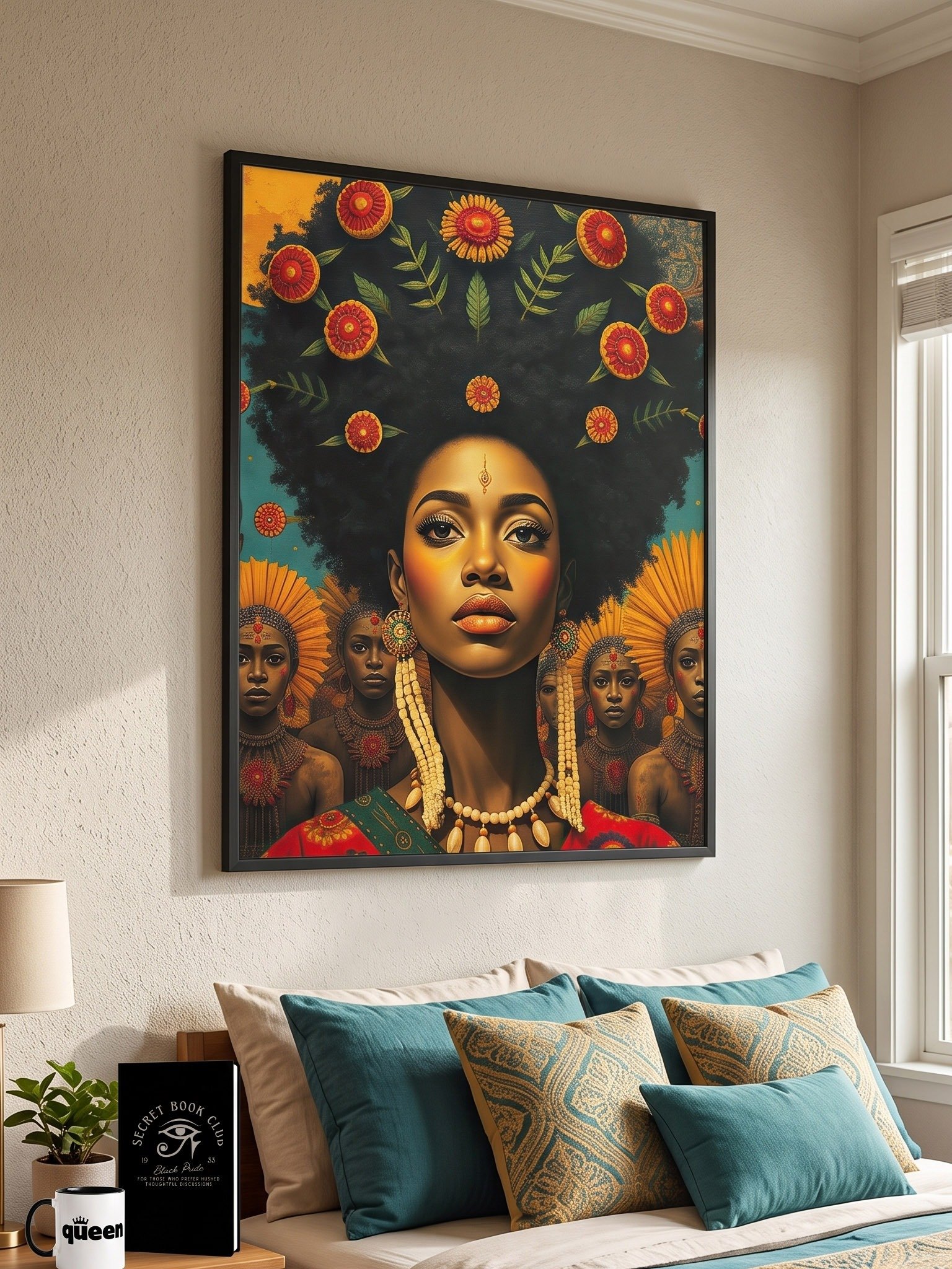 Crowned in Bloom - Art Print product image (3)