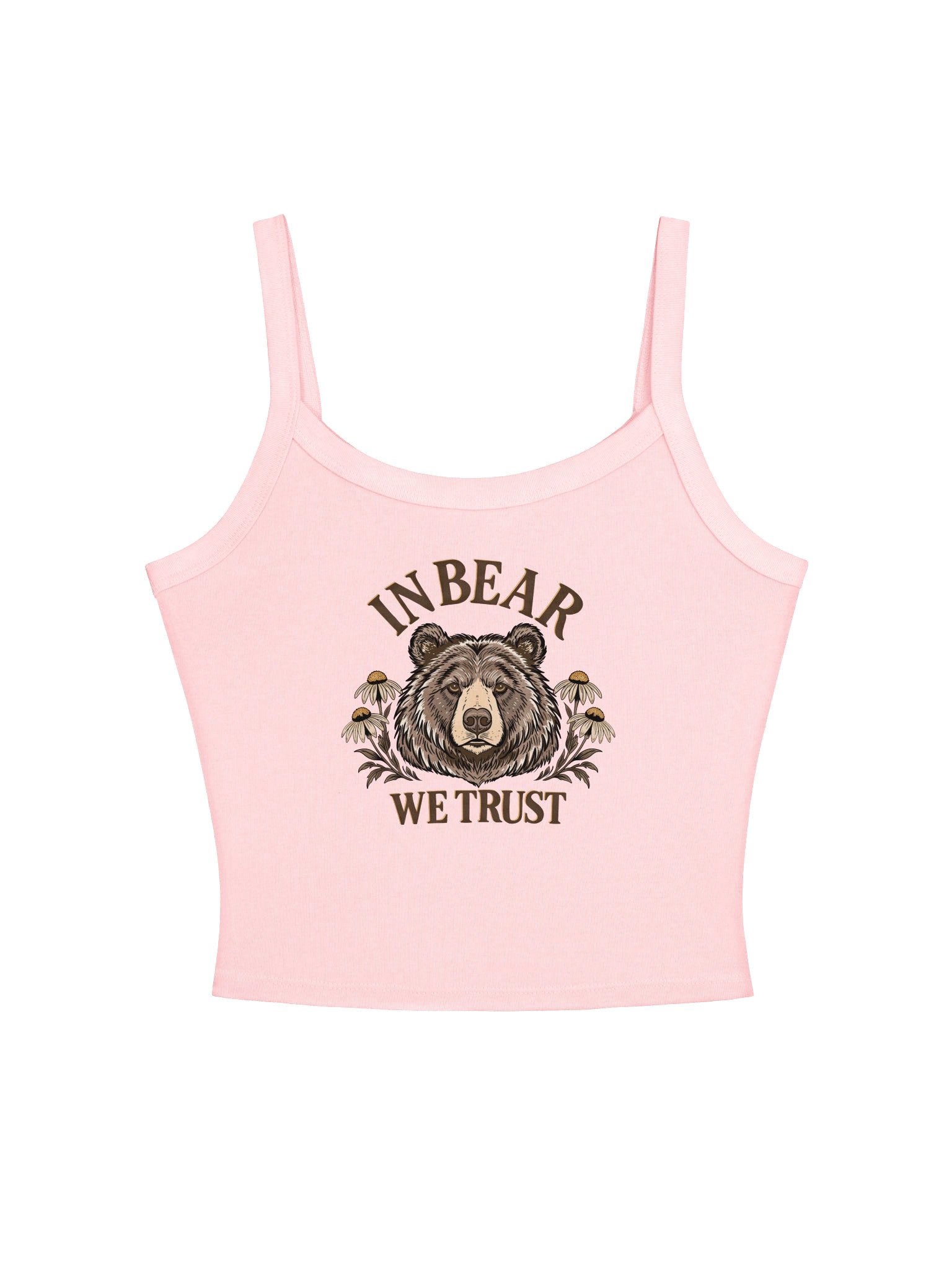 I Choose the Bear Cropped Tank product image (19)