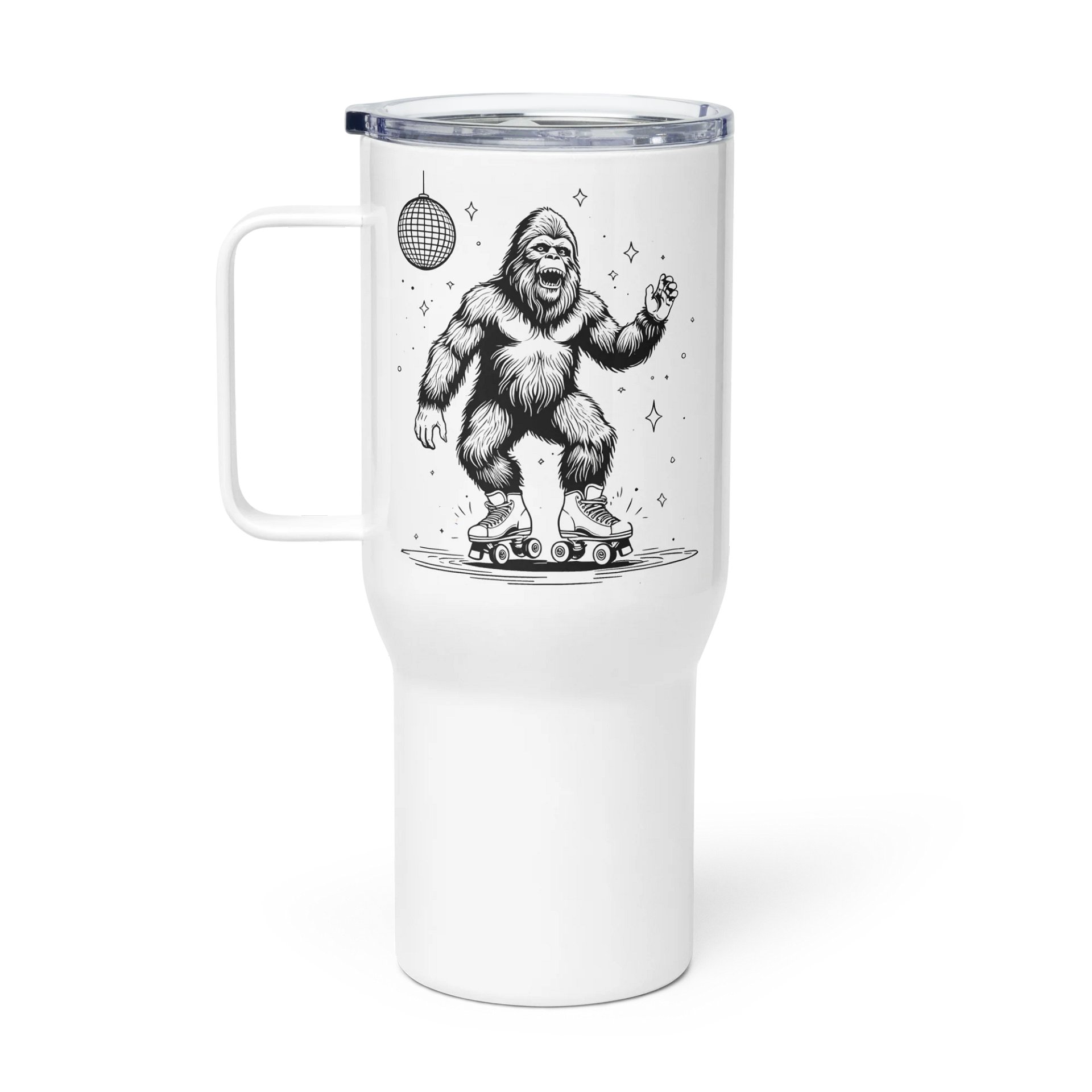 Disco Sasquatch Travel Mug product image (1)